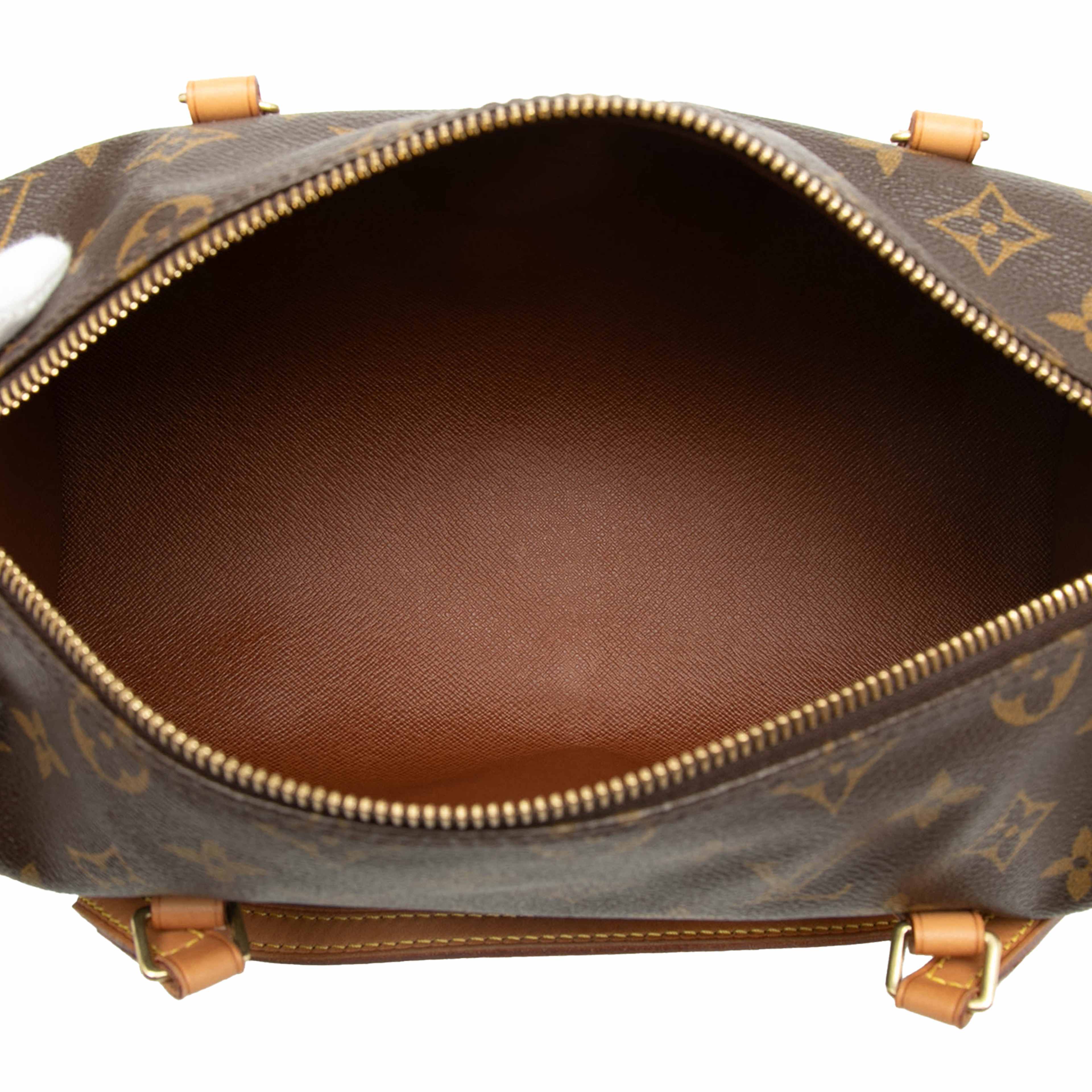 Louis Vuitton Monogram Papillon 28, från Luxclusif, i färgen brown. Klicka för att öppna bilden i stort format