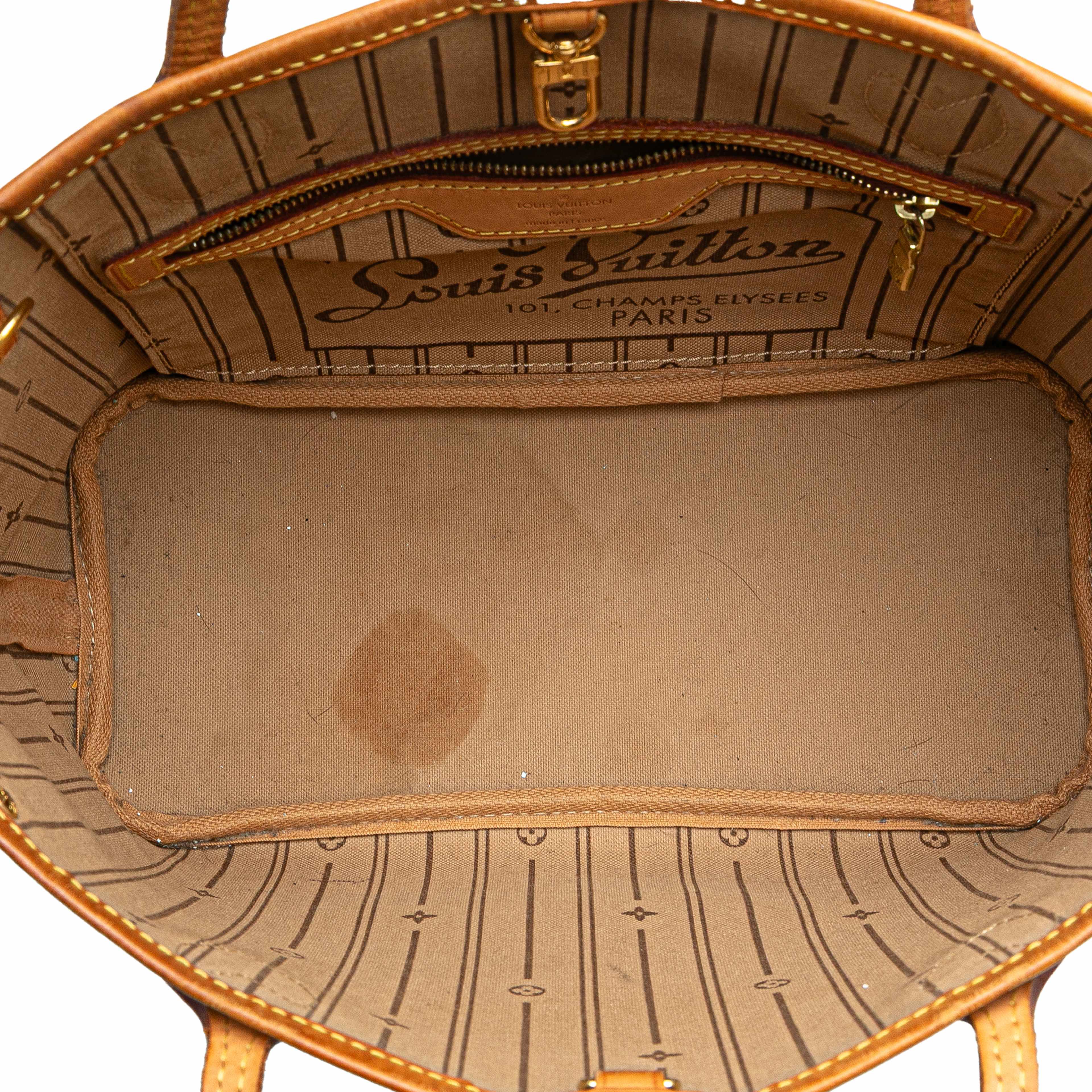 Louis Vuitton Monogram Neverfull Pm, från Luxclusif, i färgen brown. Klicka för att öppna bilden i stort format