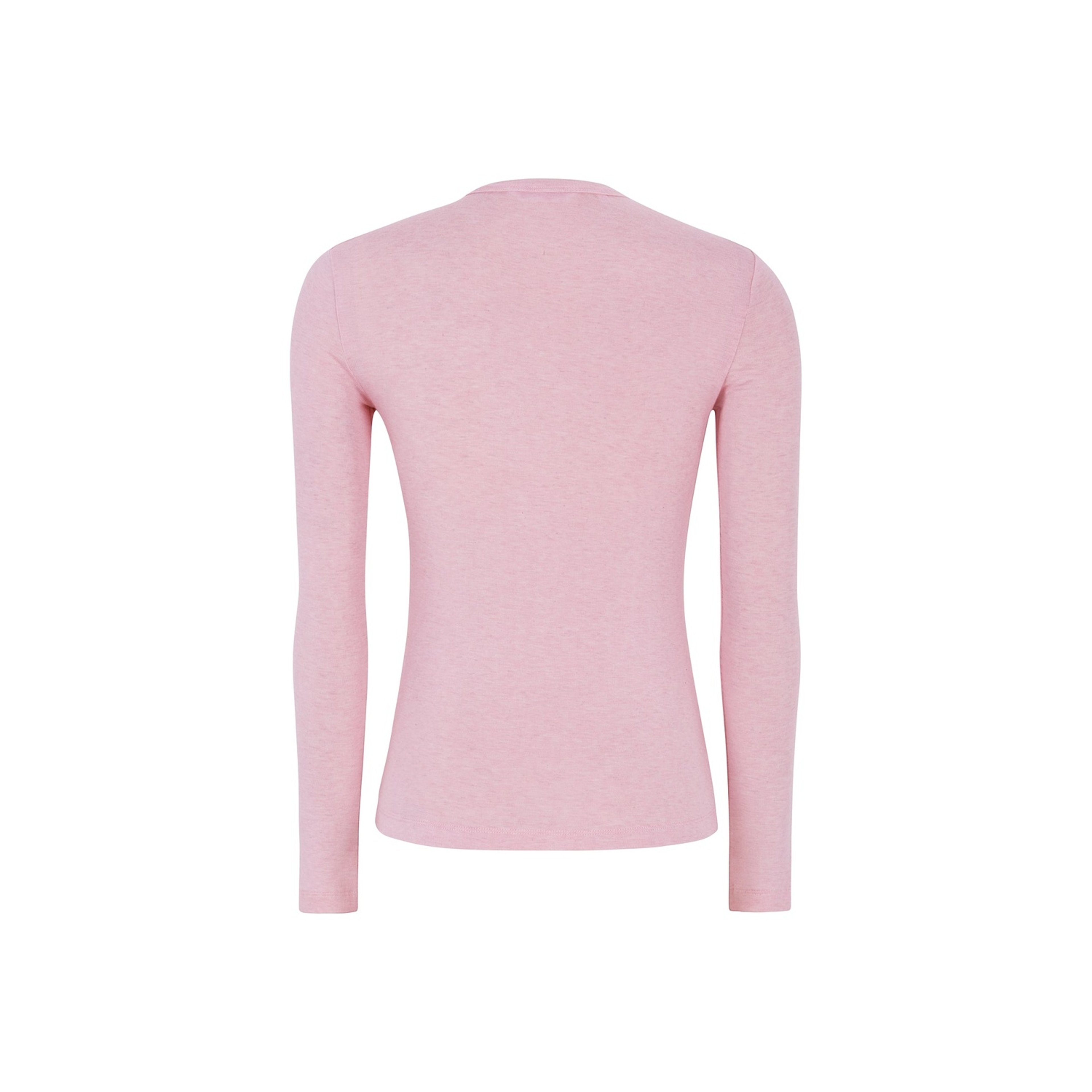 Srroman O-neck - Roseate Spoonbill Melange