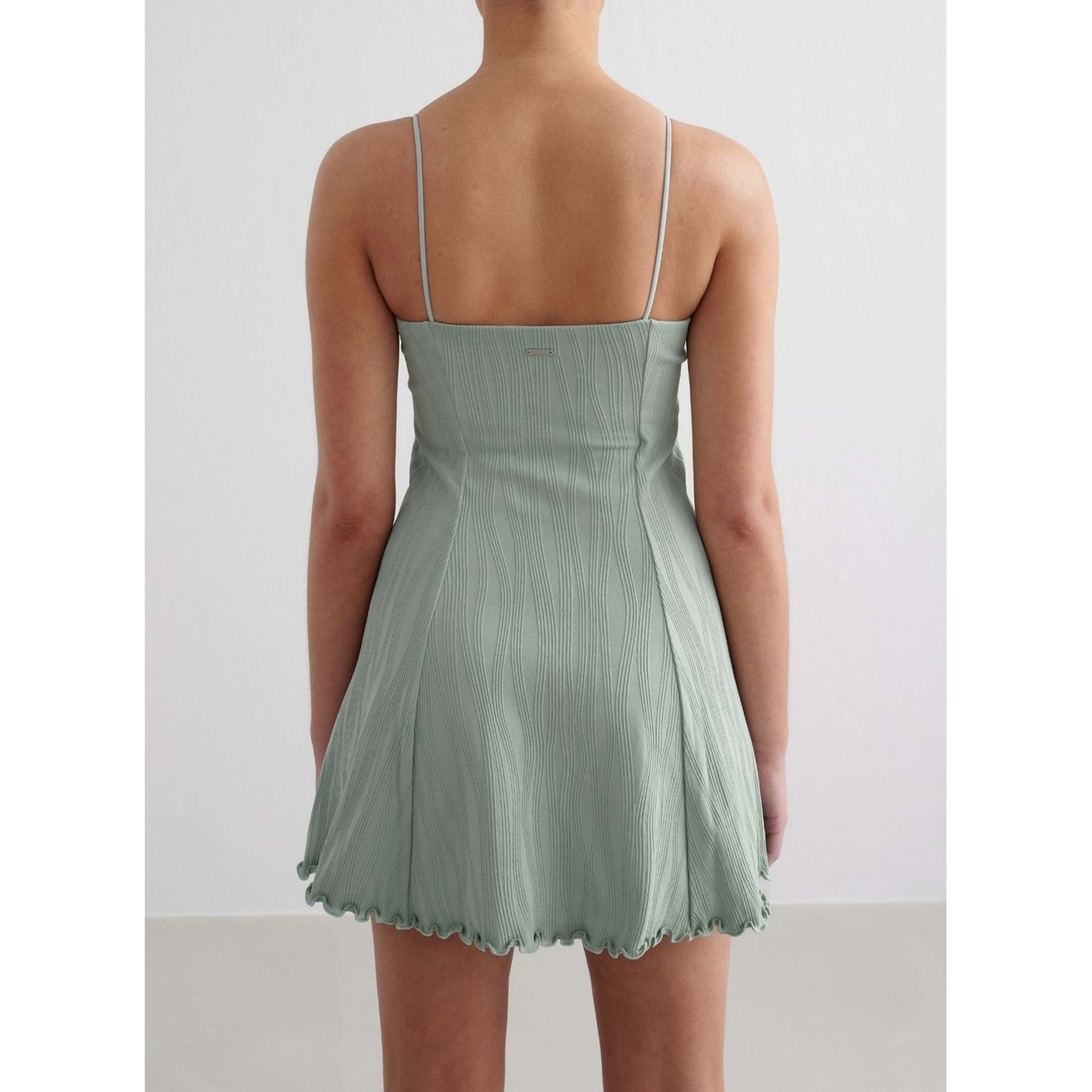 Aqua Tulip Dress