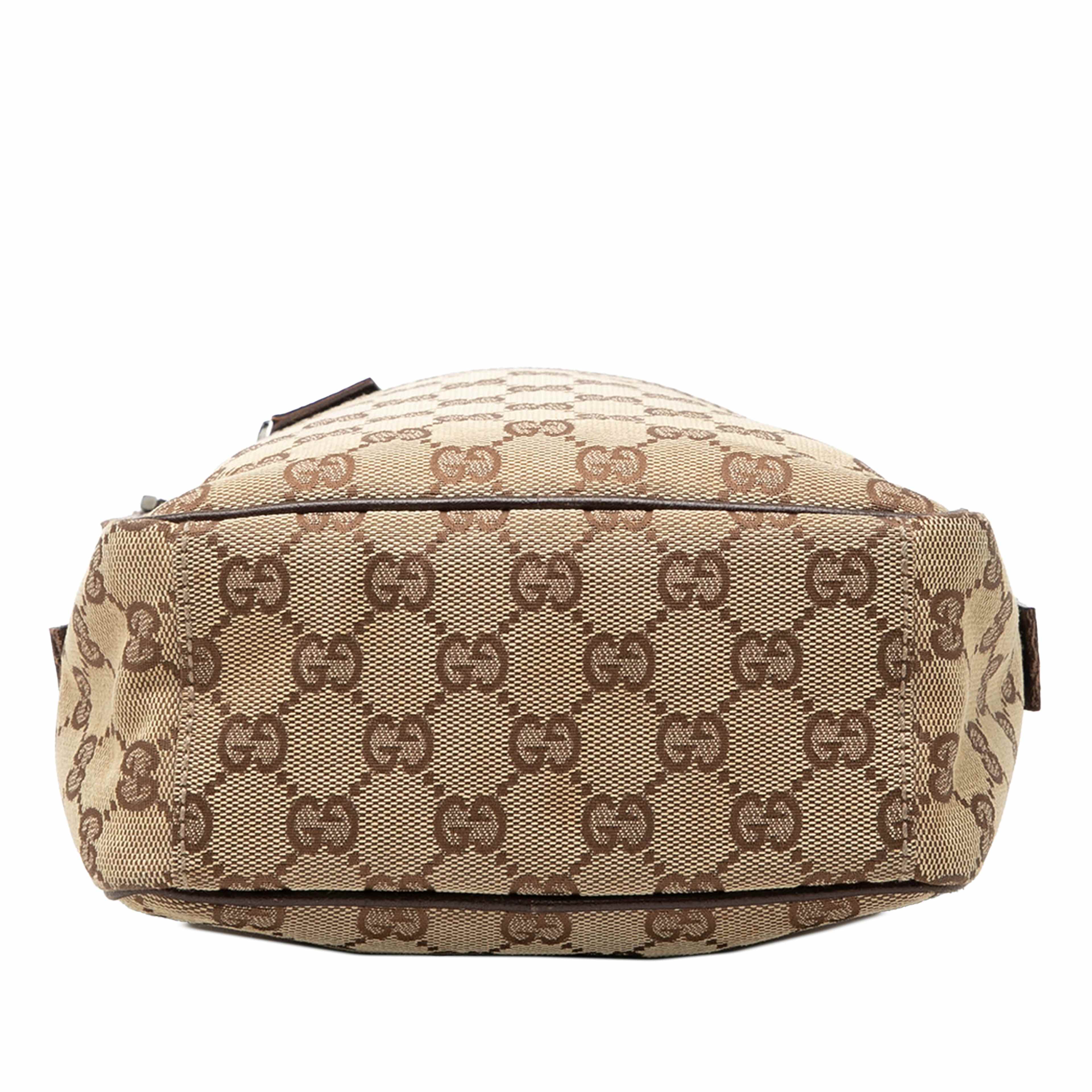 Gucci Gg Canvas Crossbody, från Luxclusif, i färgen beige. Klicka för att öppna bilden i stort format