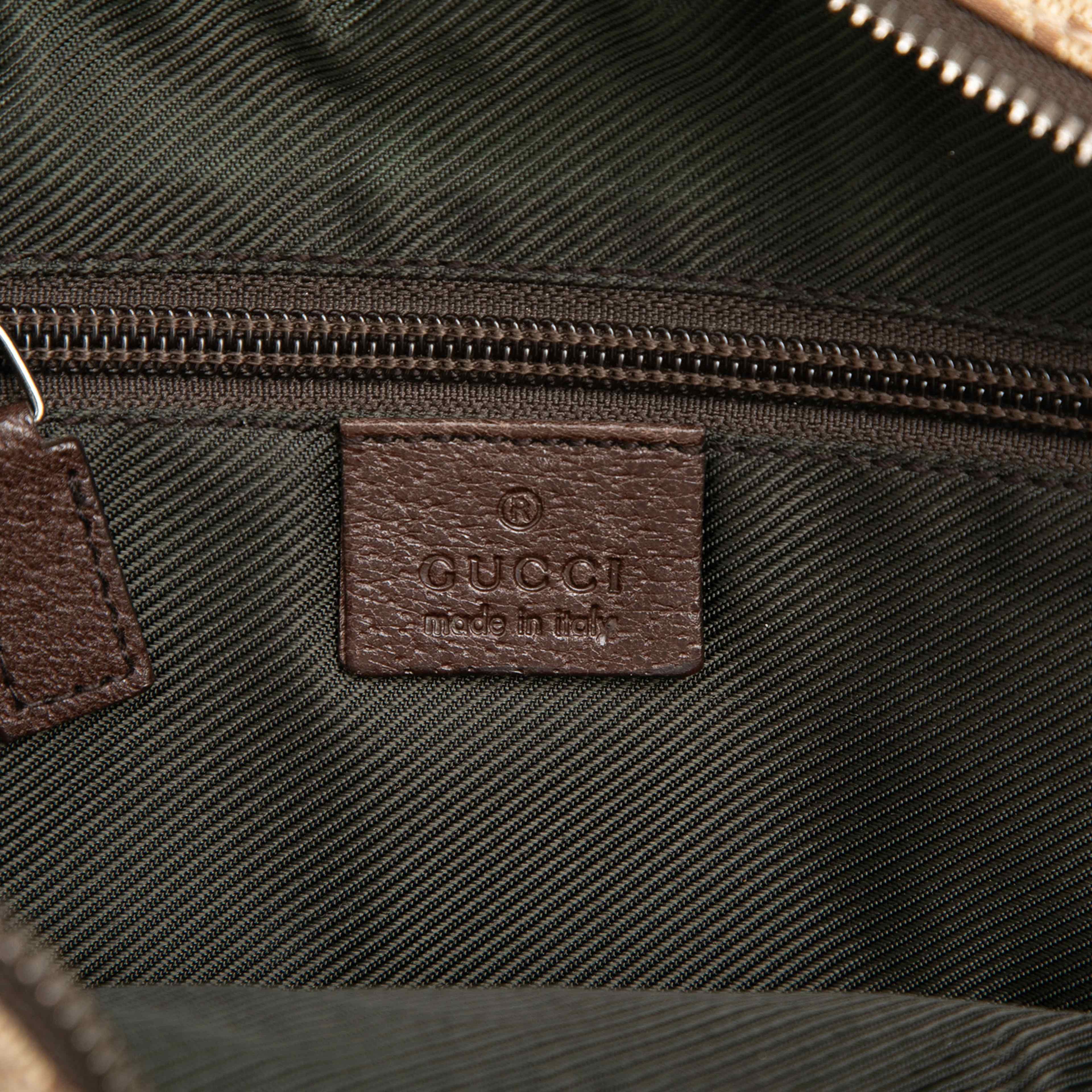 Gucci Gg Canvas Crossbody, från Luxclusif, i färgen beige. Klicka för att öppna bilden i stort format