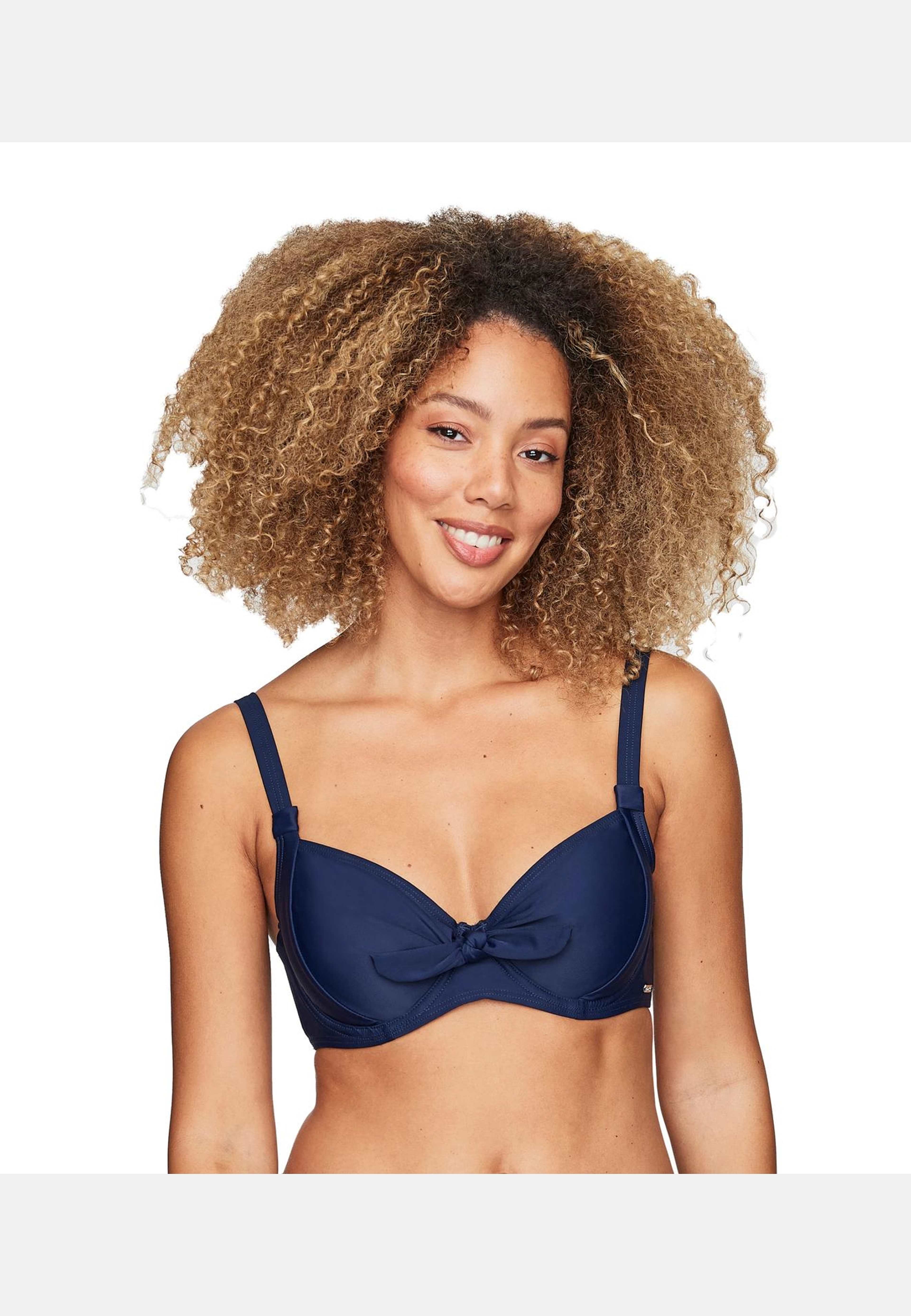 Capri Unique Bygel-bh, från Abecita by Swegmark, i färgen navy blue. Klicka för att öppna bilden i stort format