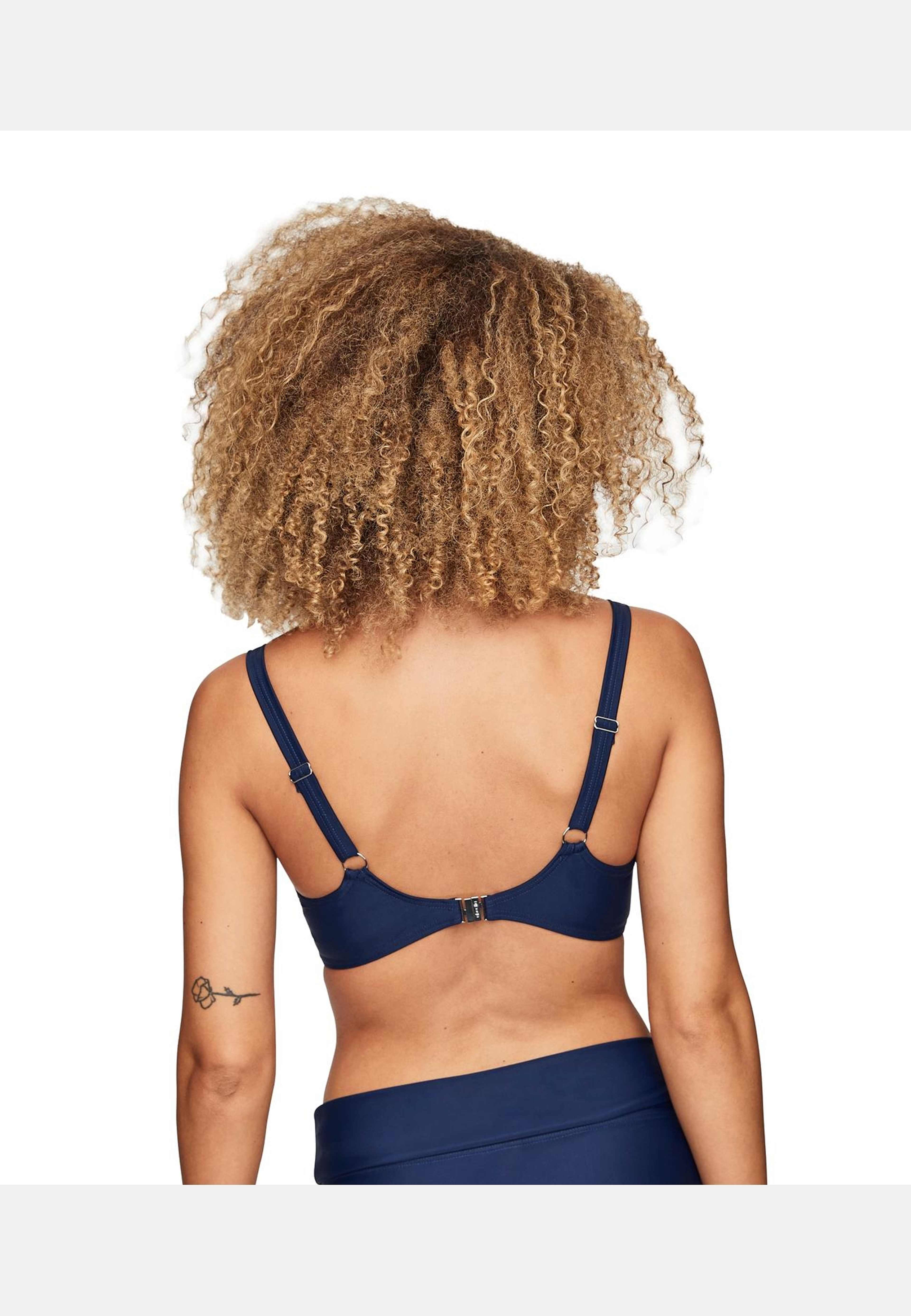 Capri Unique Bygel-bh, från Abecita by Swegmark, i färgen navy blue. Klicka för att öppna bilden i stort format