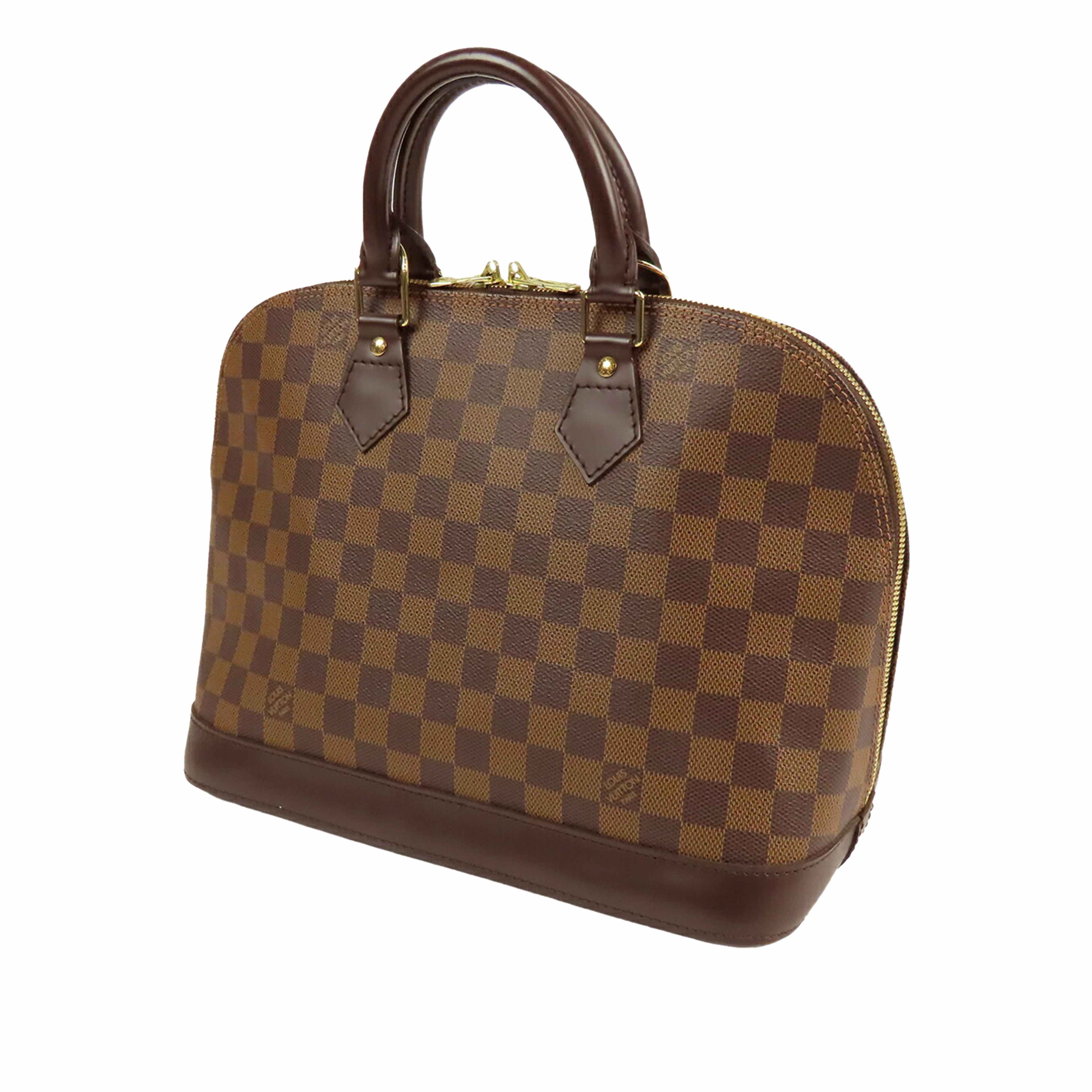 Louis Vuitton Damier Ebene Alma Pm, från Luxclusif, i färgen brown. Klicka för att öppna bilden i stort format