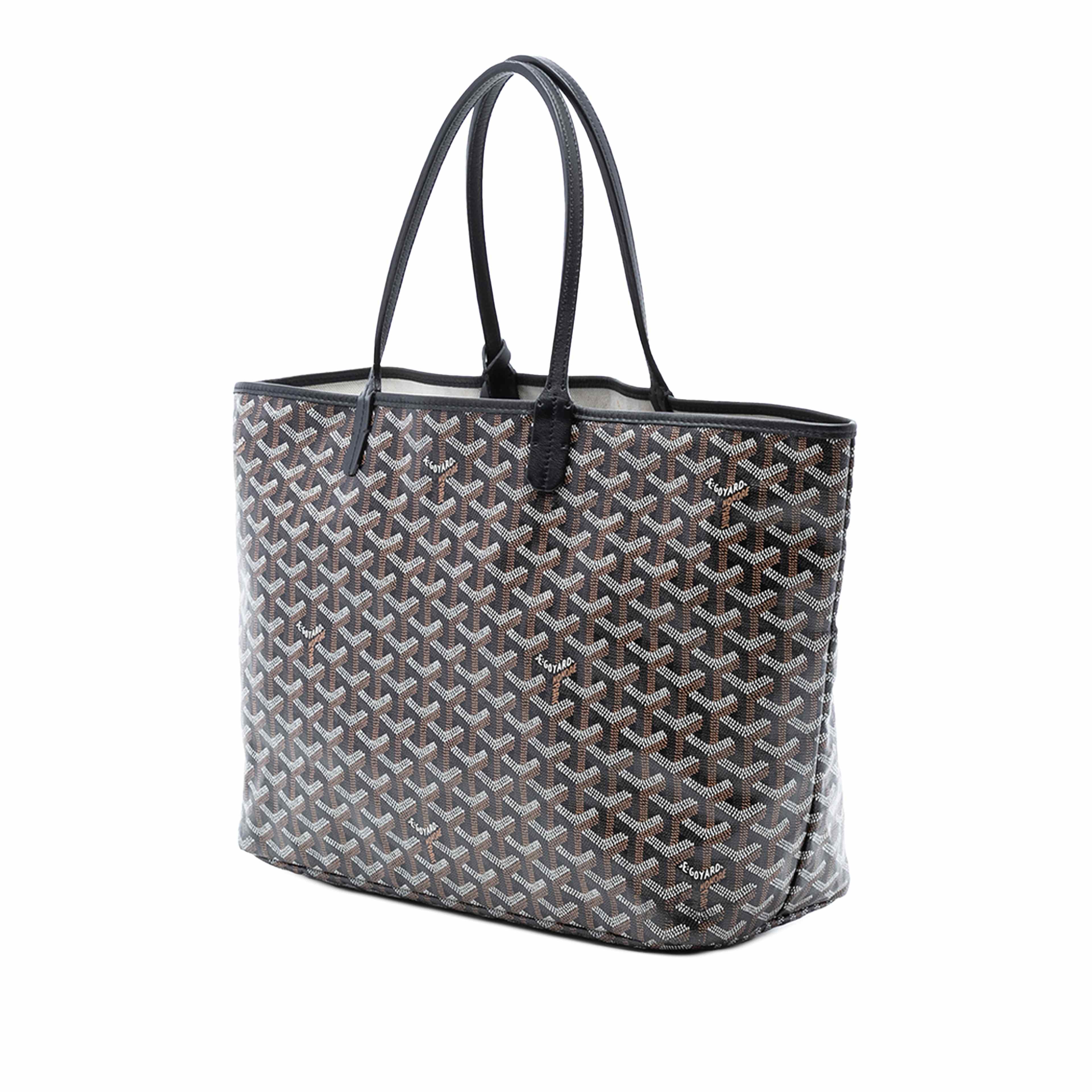 Goyard Goyardine Saint Louis Pm, från Luxclusif, i färgen black. Klicka för att öppna bilden i stort format