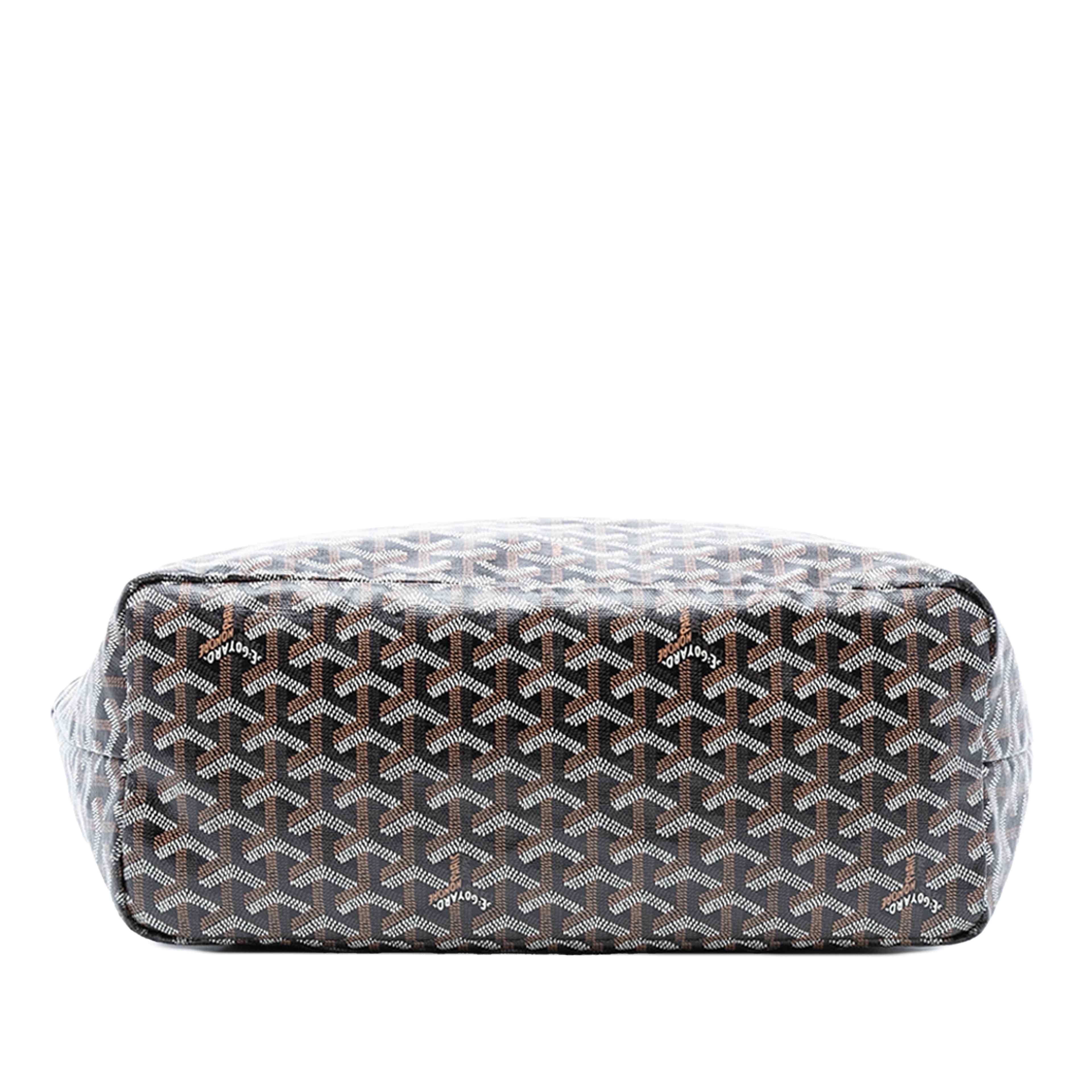 Goyard Goyardine Saint Louis Pm, från Luxclusif, i färgen black. Klicka för att öppna bilden i stort format