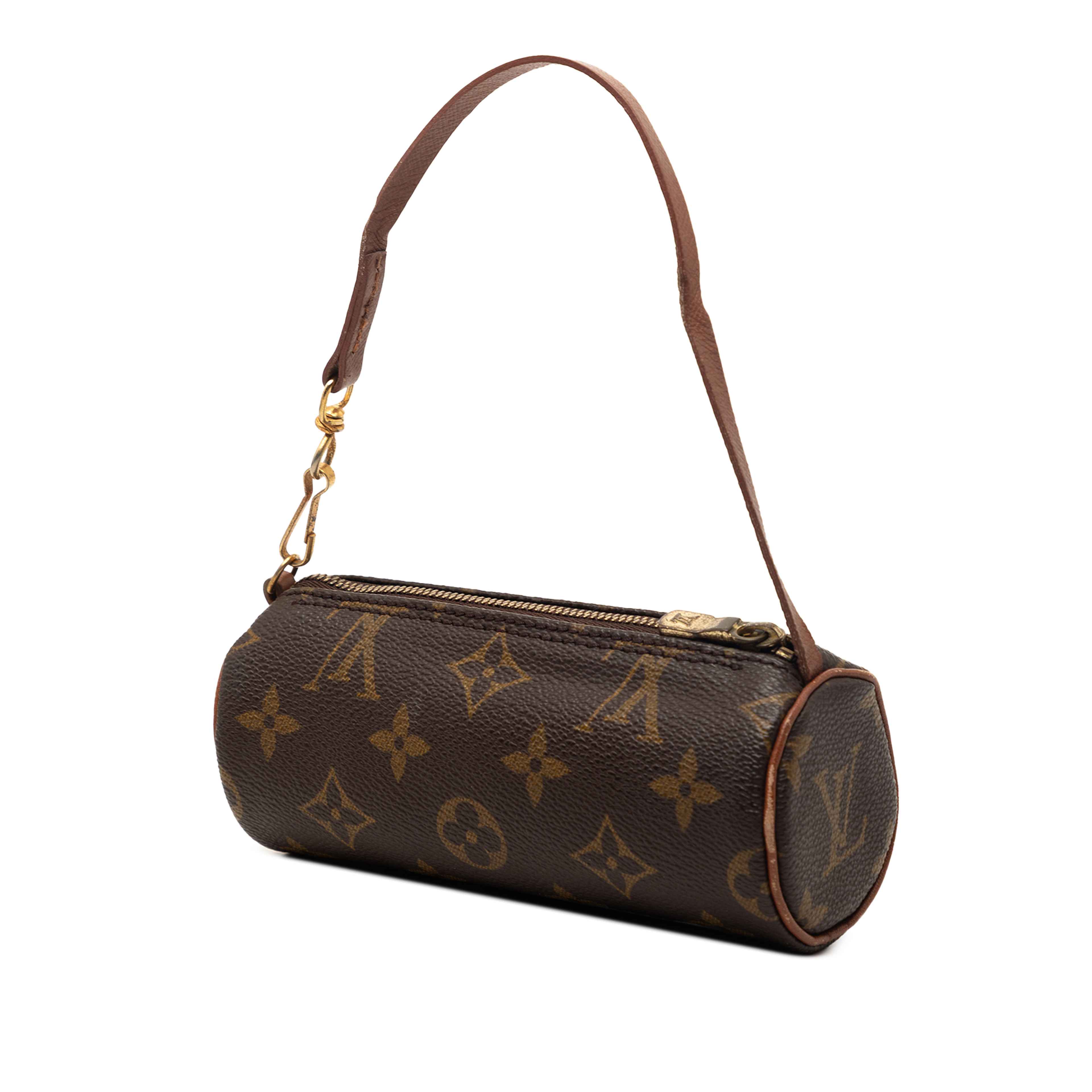 Louis Vuitton Monogram Papillon Pochette, från Luxclusif, i färgen brown. Klicka för att öppna bilden i stort format