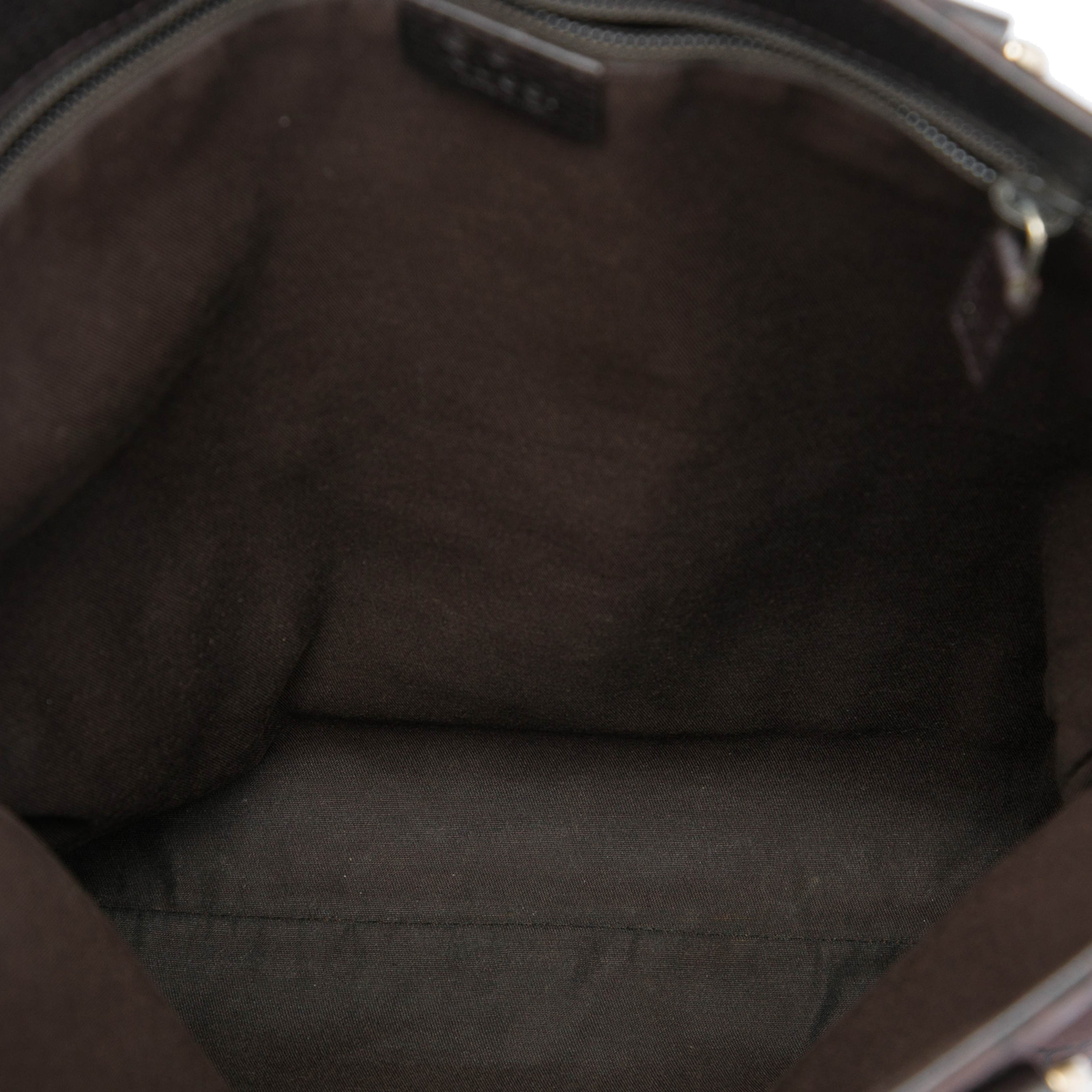 Gucci Gg Nylon Tote, från Luxclusif, i färgen brun. Klicka för att öppna bilden i stort format
