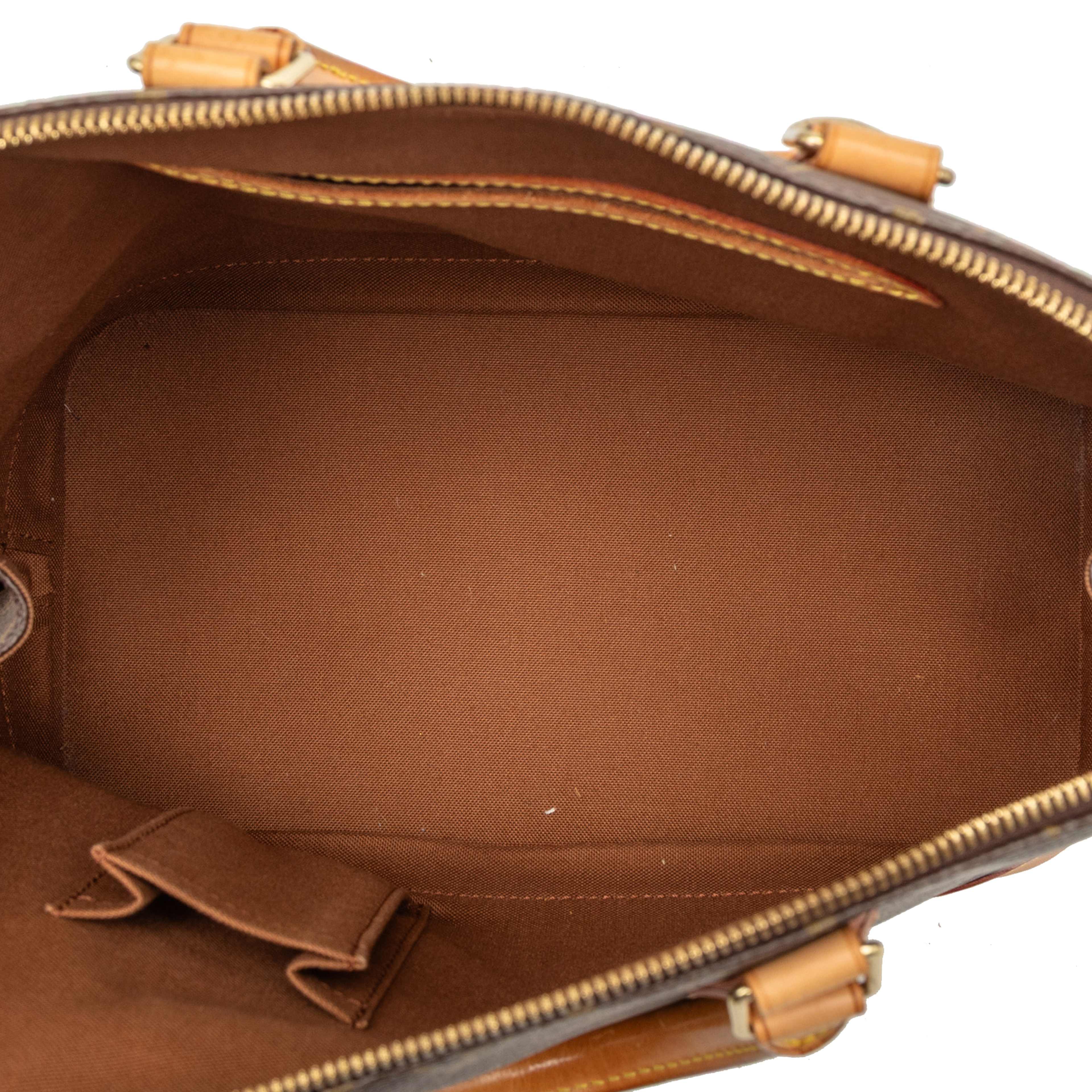 Louis Vuitton Monogram Alma Pm, från Luxclusif, i färgen brown. Klicka för att öppna bilden i stort format