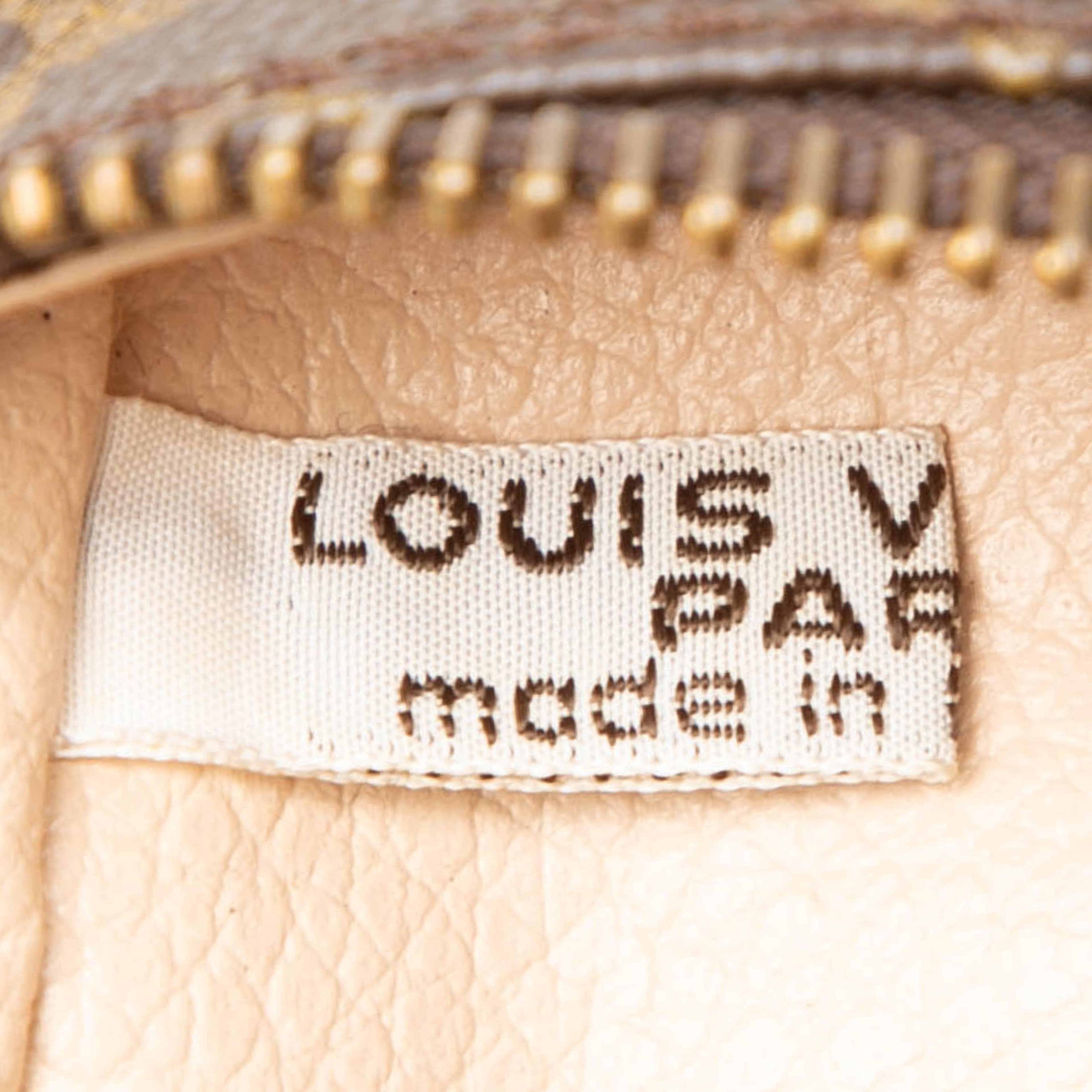 Louis Vuitton Monogram Trousse Toilette 28, från Luxclusif, i färgen brun. Klicka för att öppna bilden i stort format