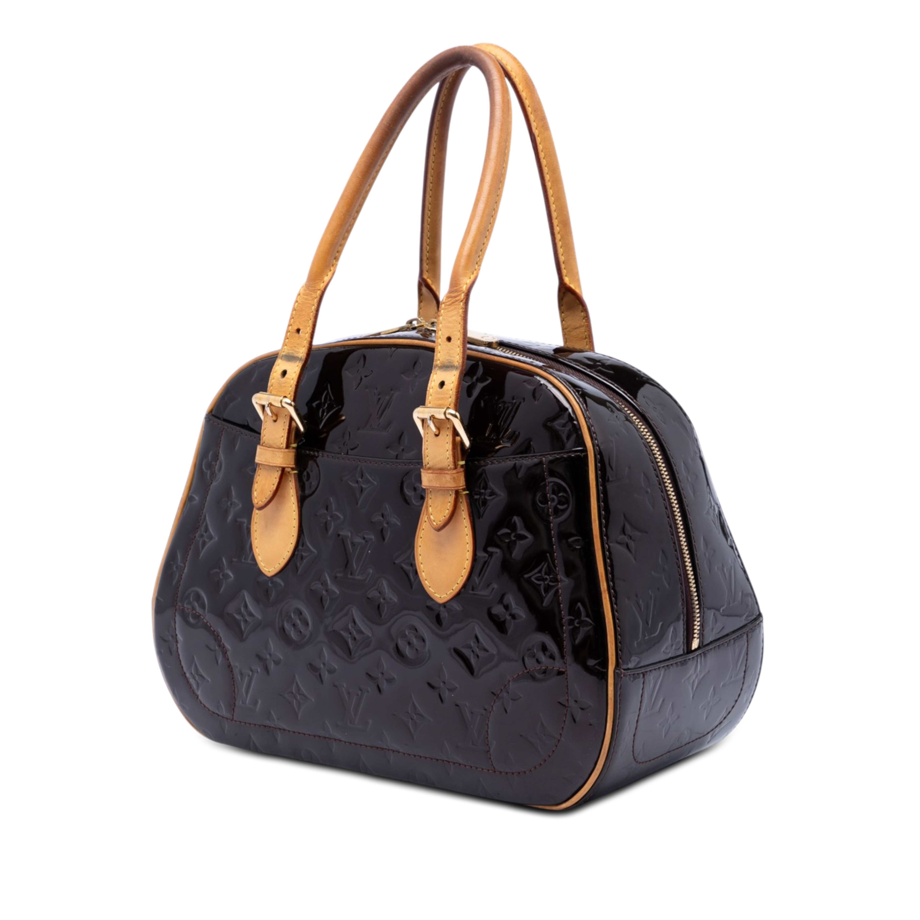 Louis Vuitton Monogram Vernis Summit Drive, från Luxclusif, i färgen purpur. Klicka för att öppna bilden i stort format