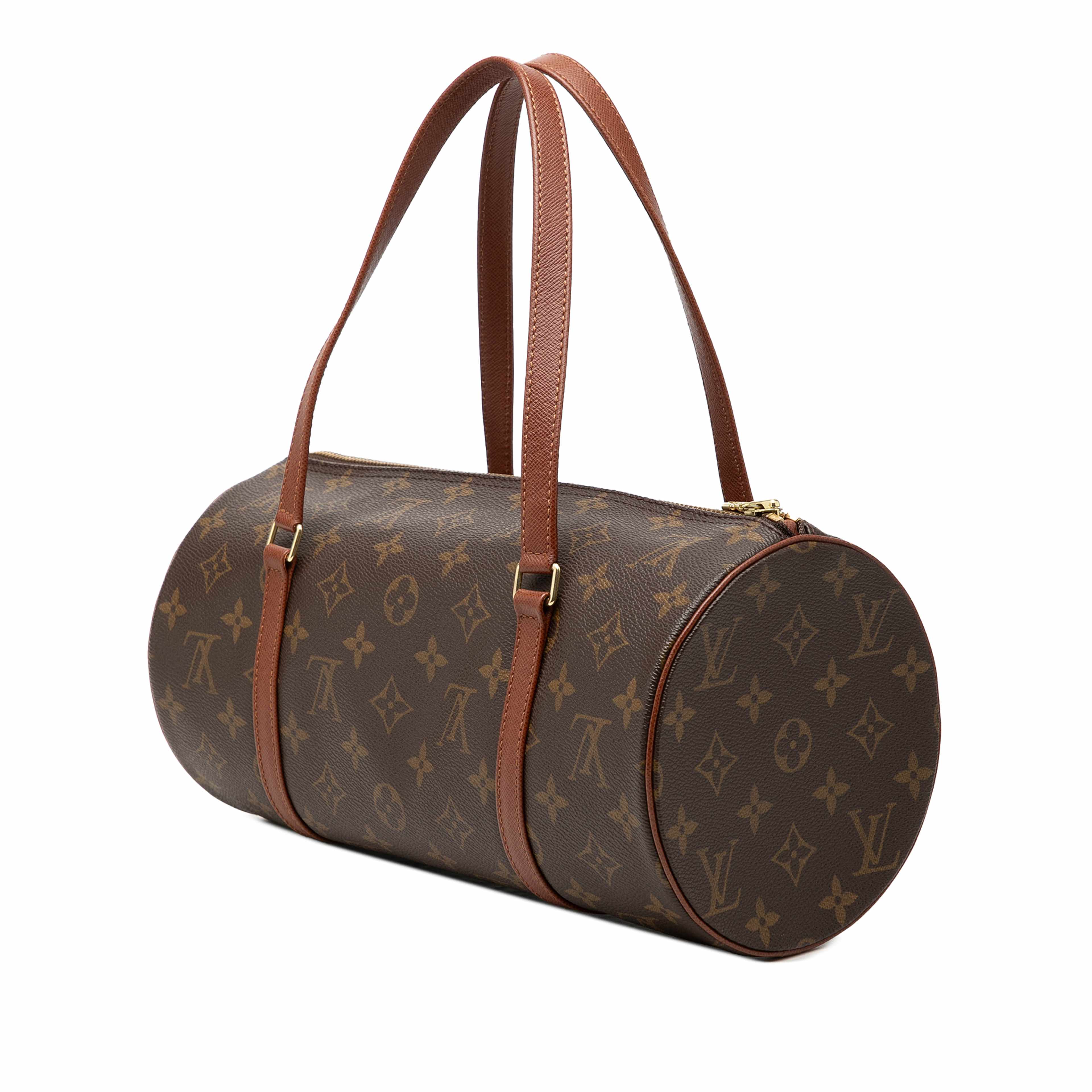 Louis Vuitton Monogram Papillon 30, från Luxclusif, i färgen brun. Klicka för att öppna bilden i stort format