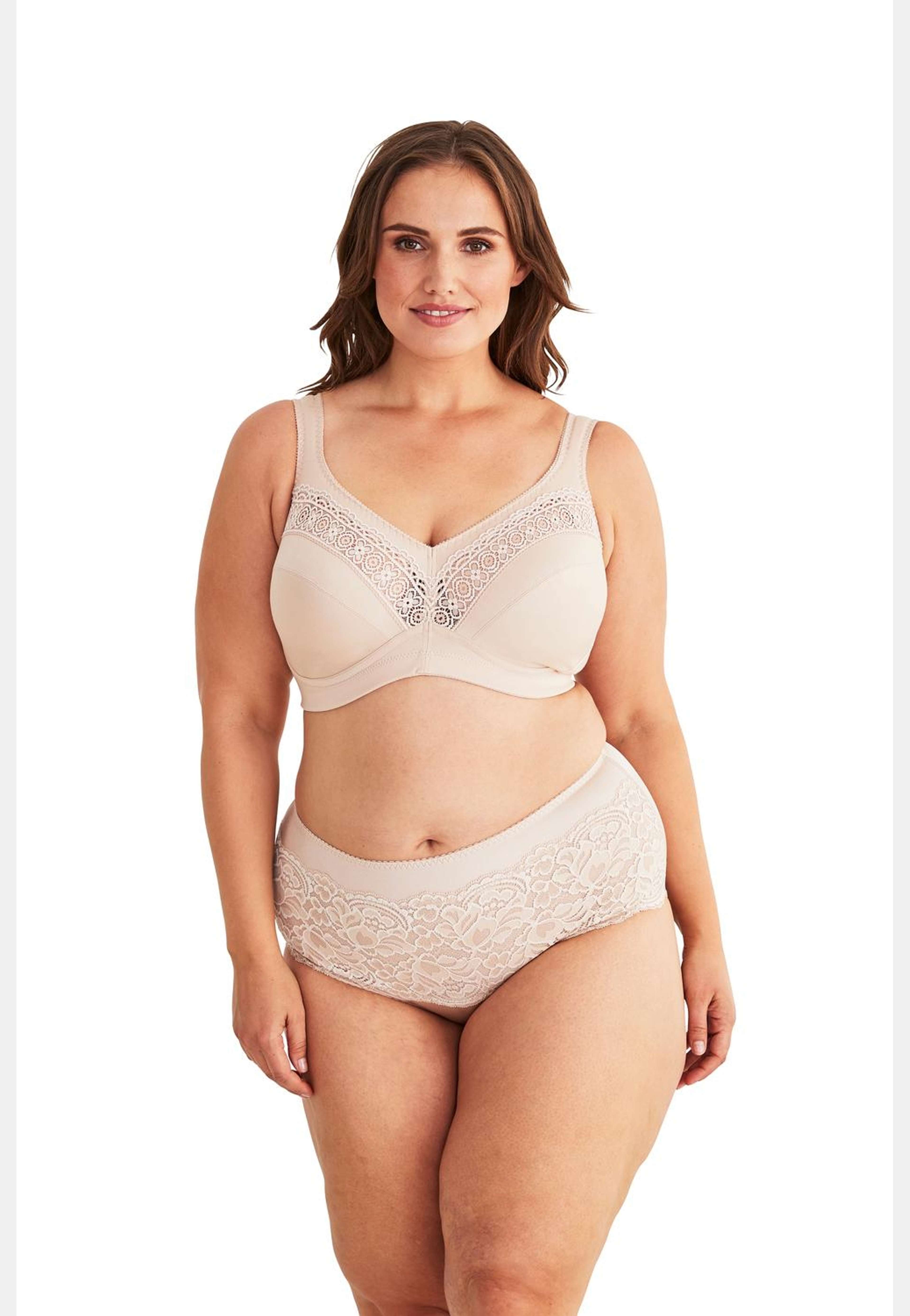 Cotton Star Bh Utan Bygel, från Swegmark, i färgen beige. Klicka för att öppna bilden i stort format