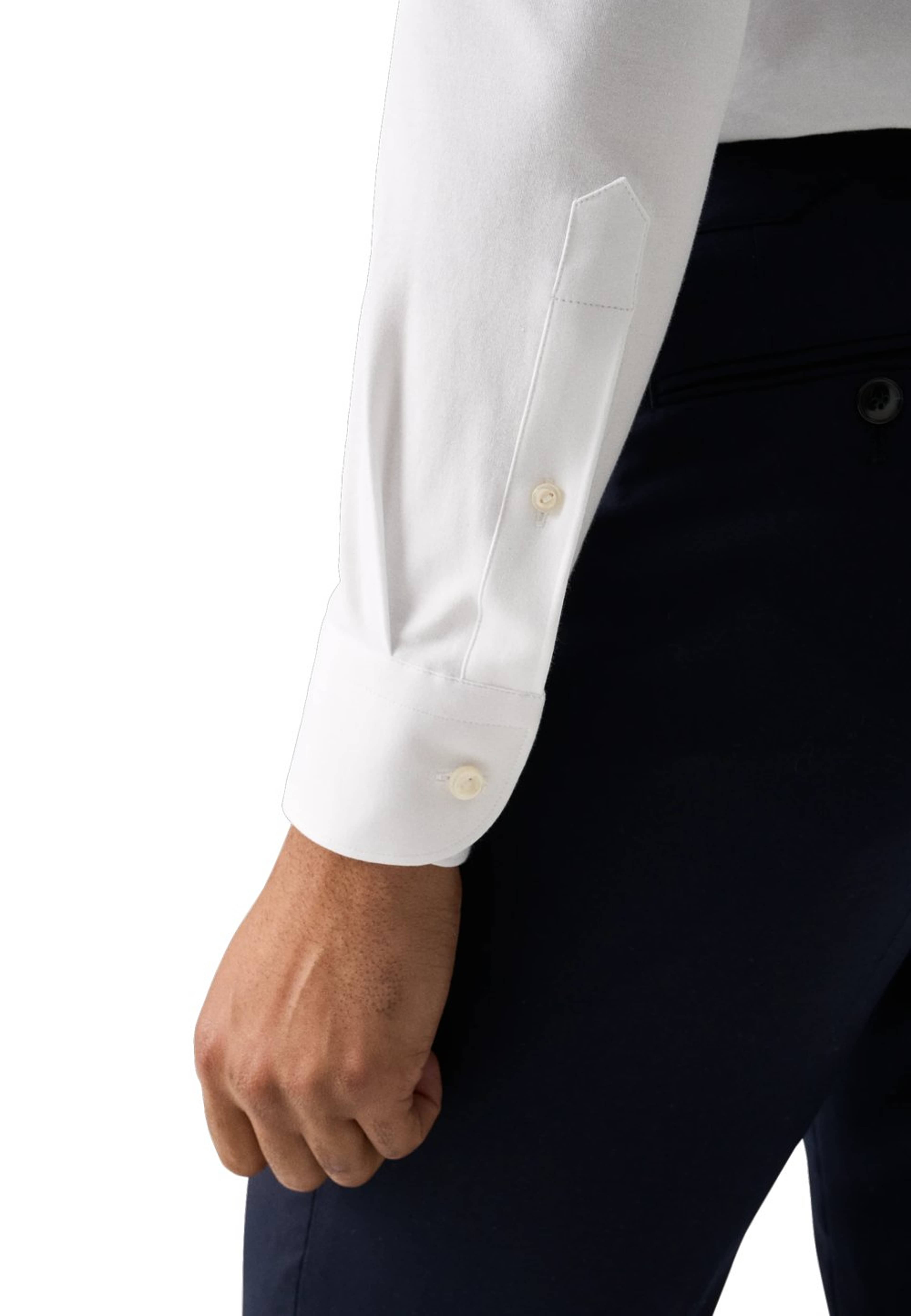 Bomullsskjorta Med Fyrvägsstretch Slim Fit