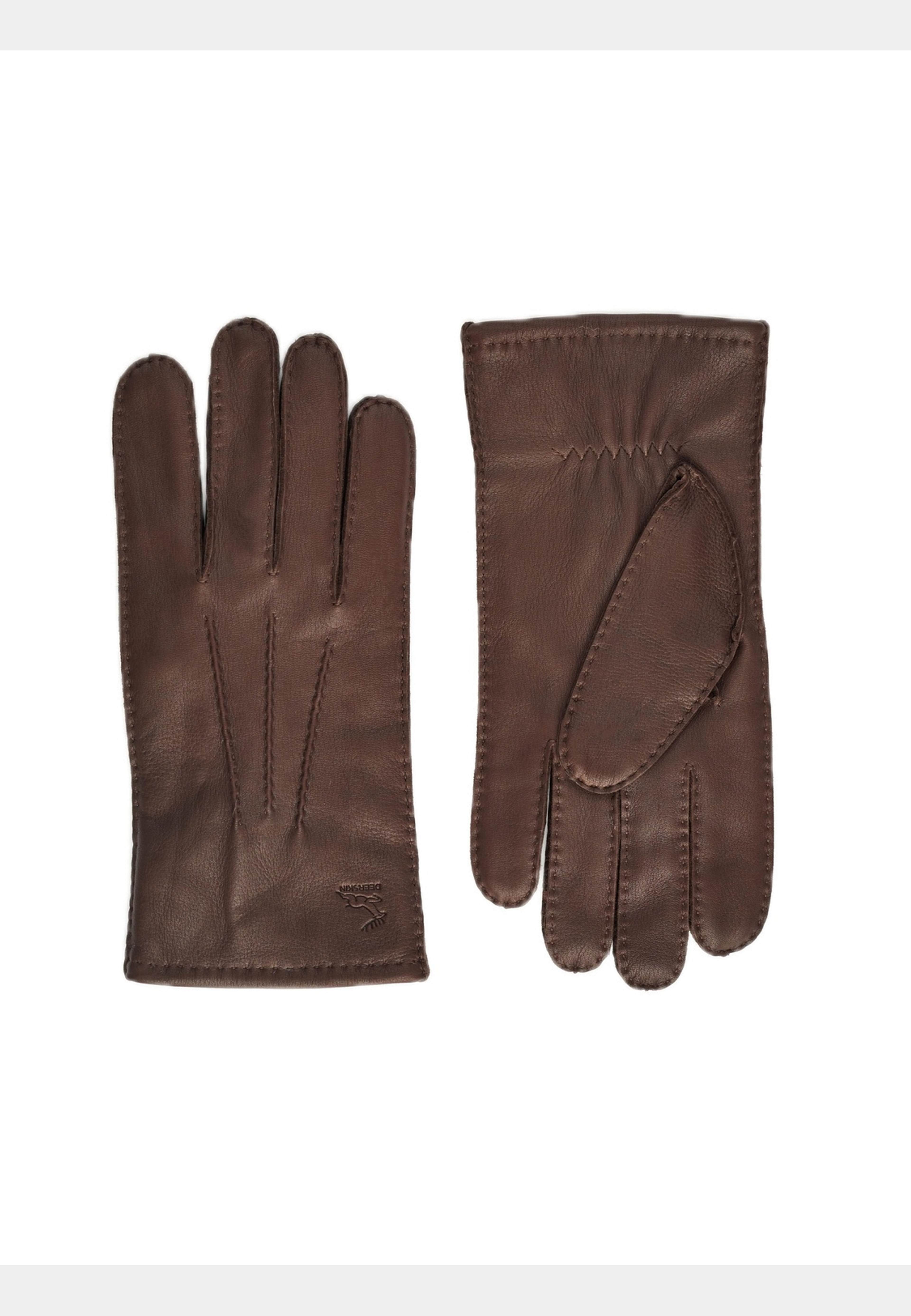 Leather Gloves Airolo, från John Henric, i färgen brown. Klicka för att öppna bilden i stort format