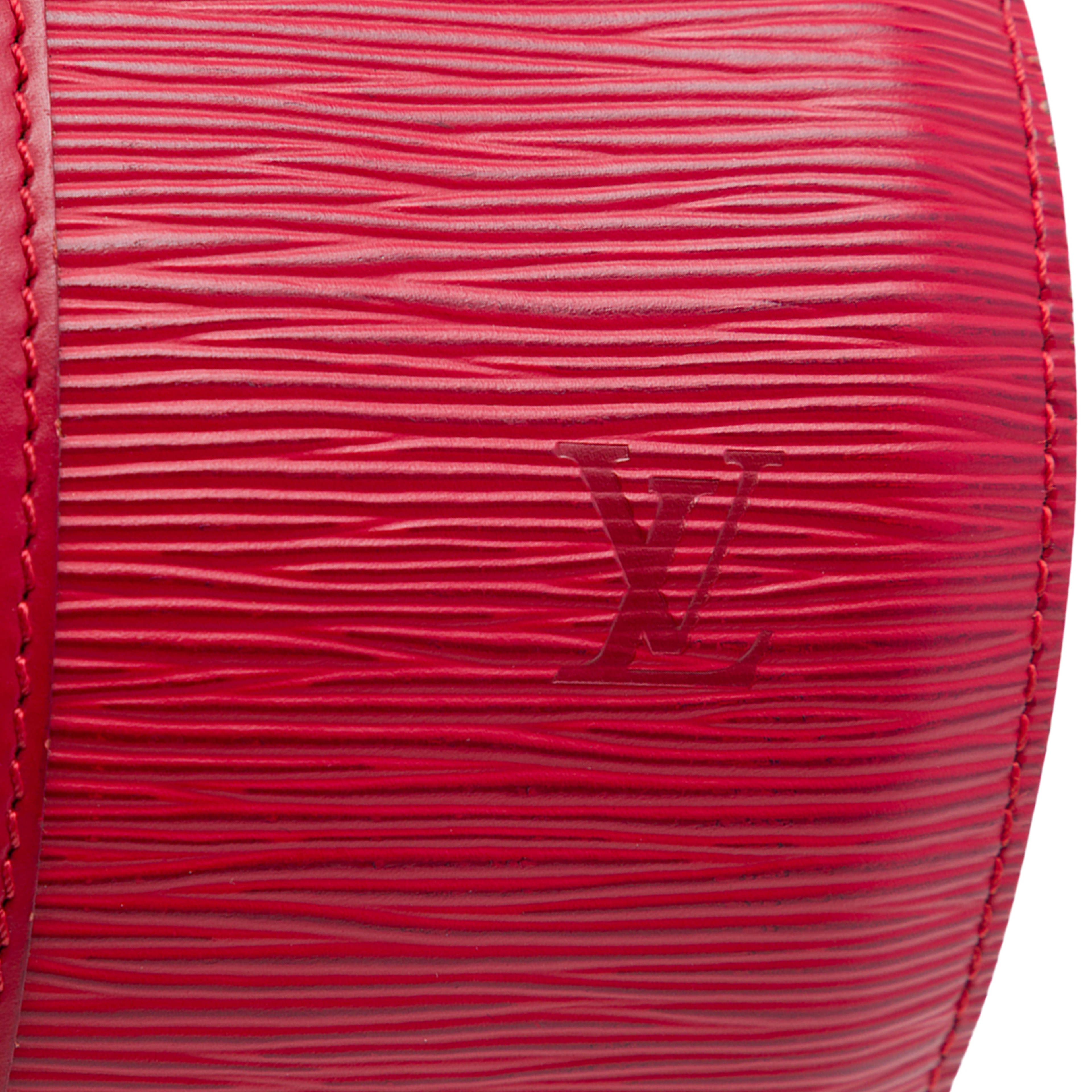 Louis Vuitton Epi Soufflot, från Luxclusif, i färgen röd. Klicka för att öppna bilden i stort format