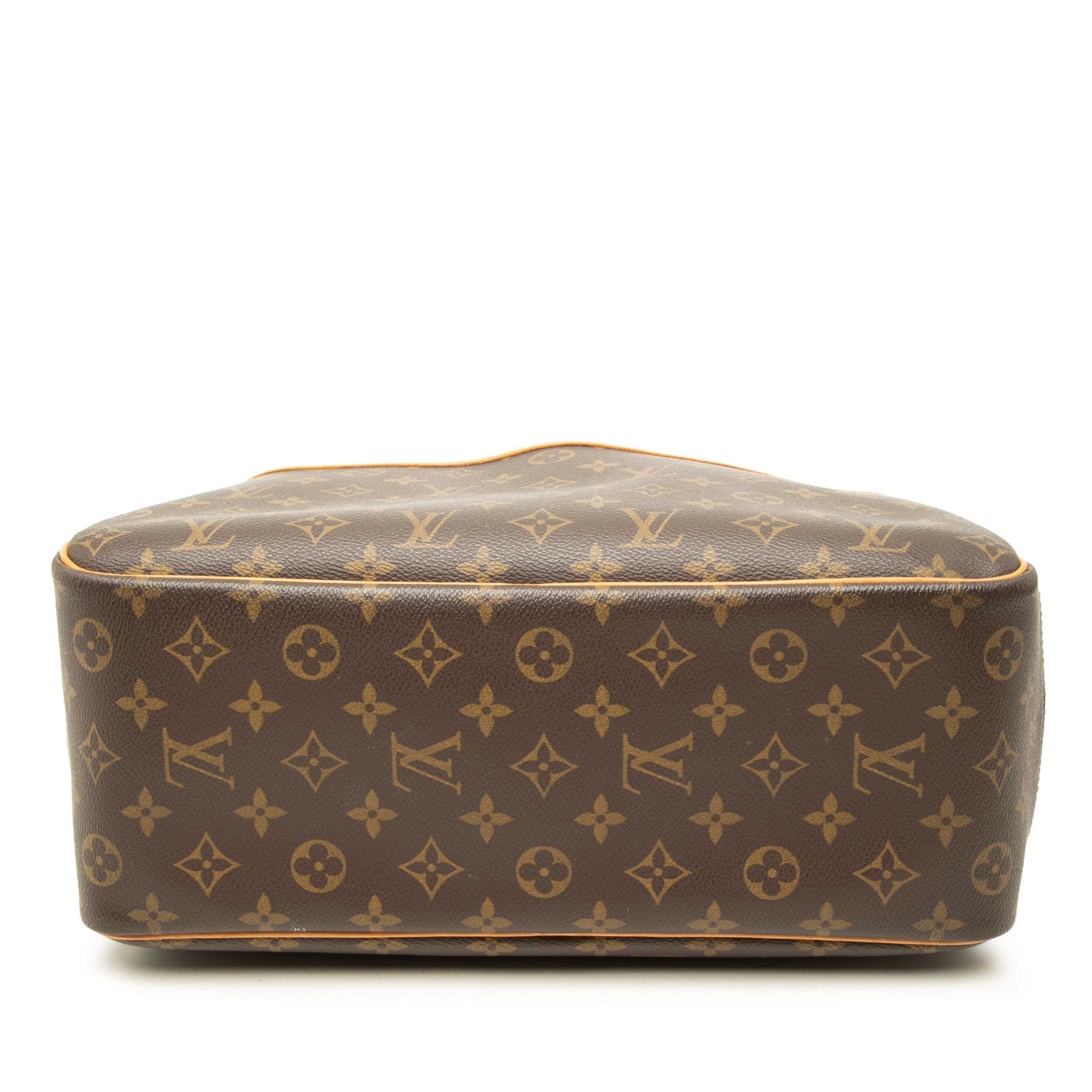 Louis Vuitton Monogram Deauville, från Luxclusif, i färgen brun. Klicka för att öppna bilden i stort format