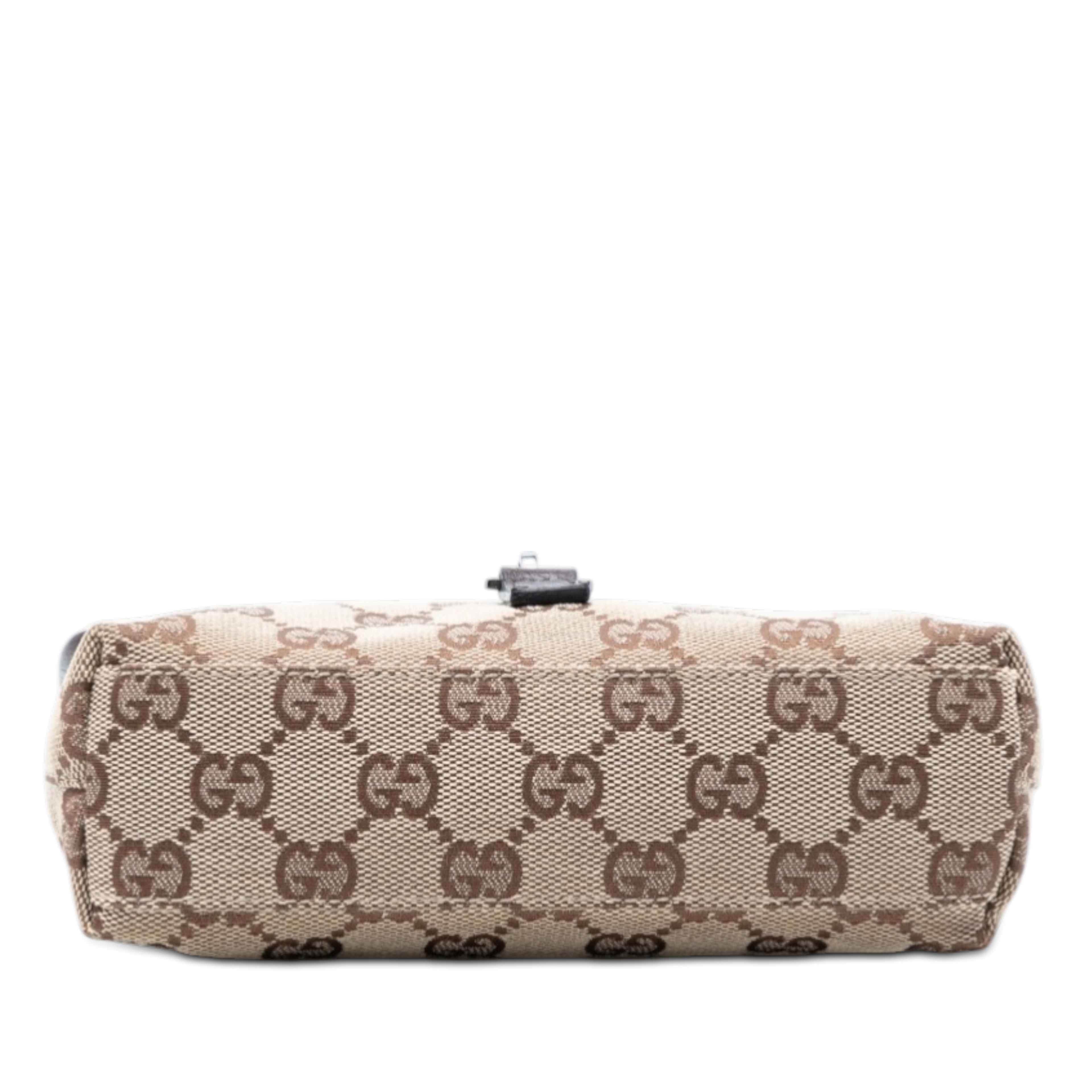 Gucci Gg Canvas Jackie Belt Bag, från Luxclusif, i färgen beige. Klicka för att öppna bilden i stort format