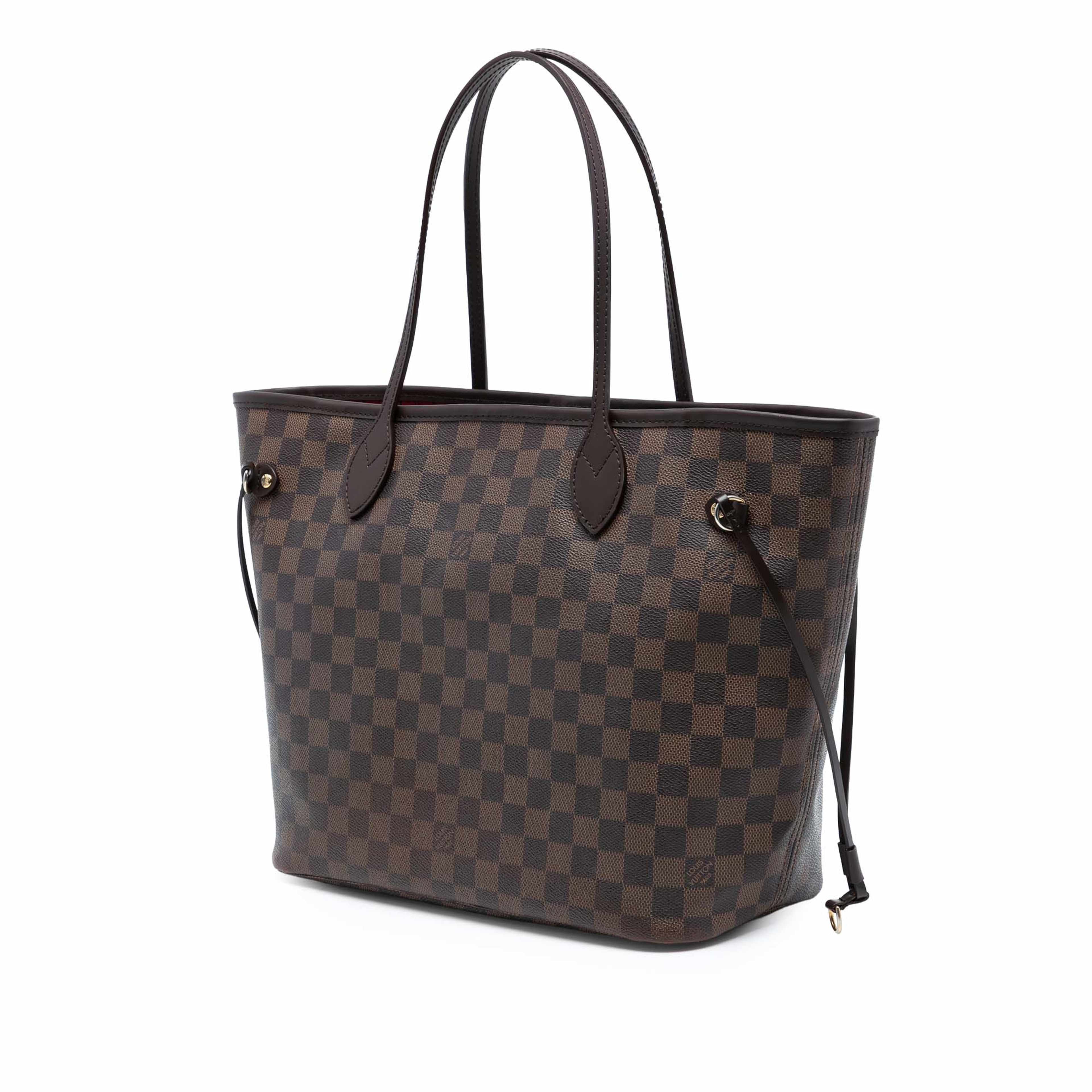 Louis Vuitton Damier Ebene Neverfull Mm, från Luxclusif, i färgen brown. Klicka för att öppna bilden i stort format