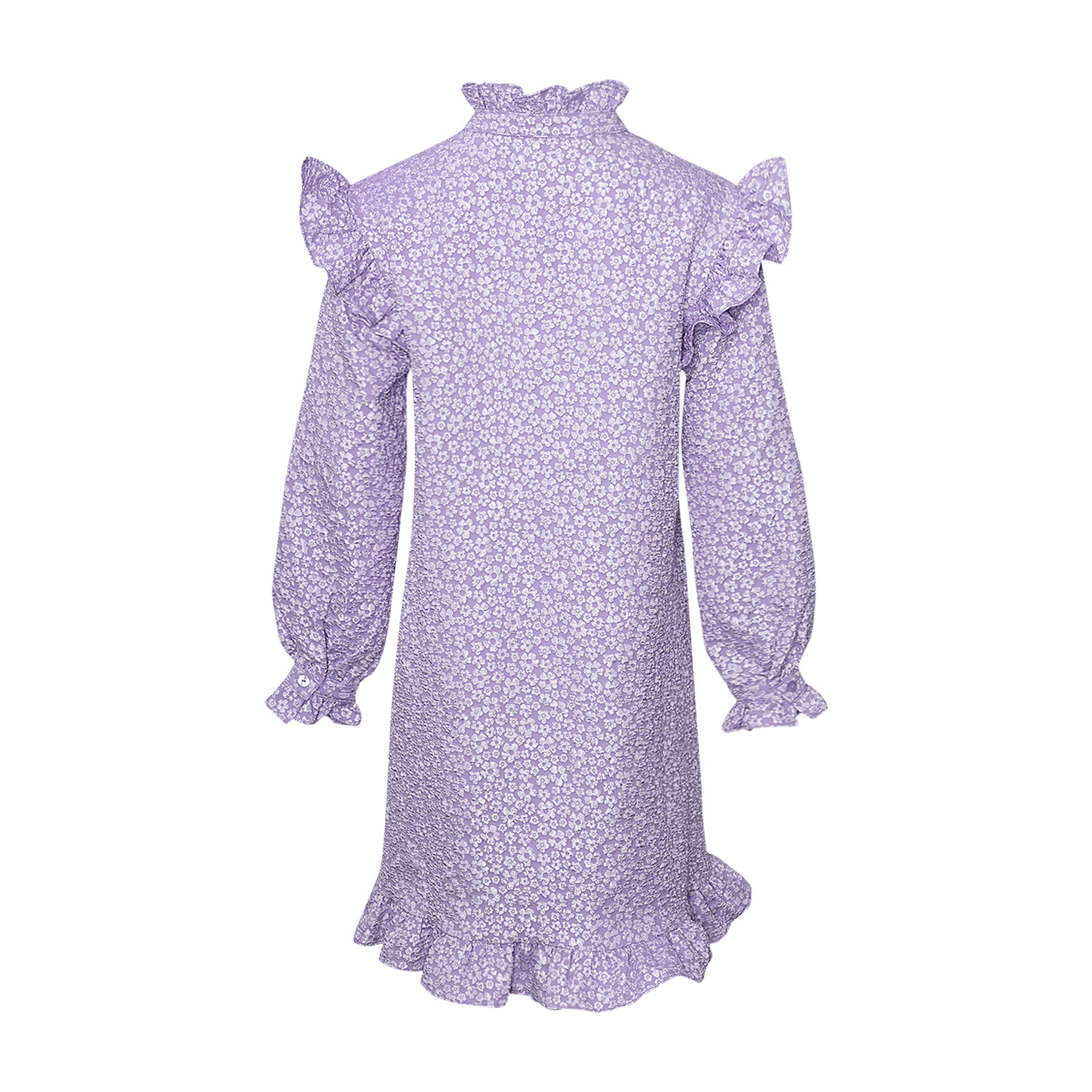Reno Ruby Ruffle Dress - Lilac