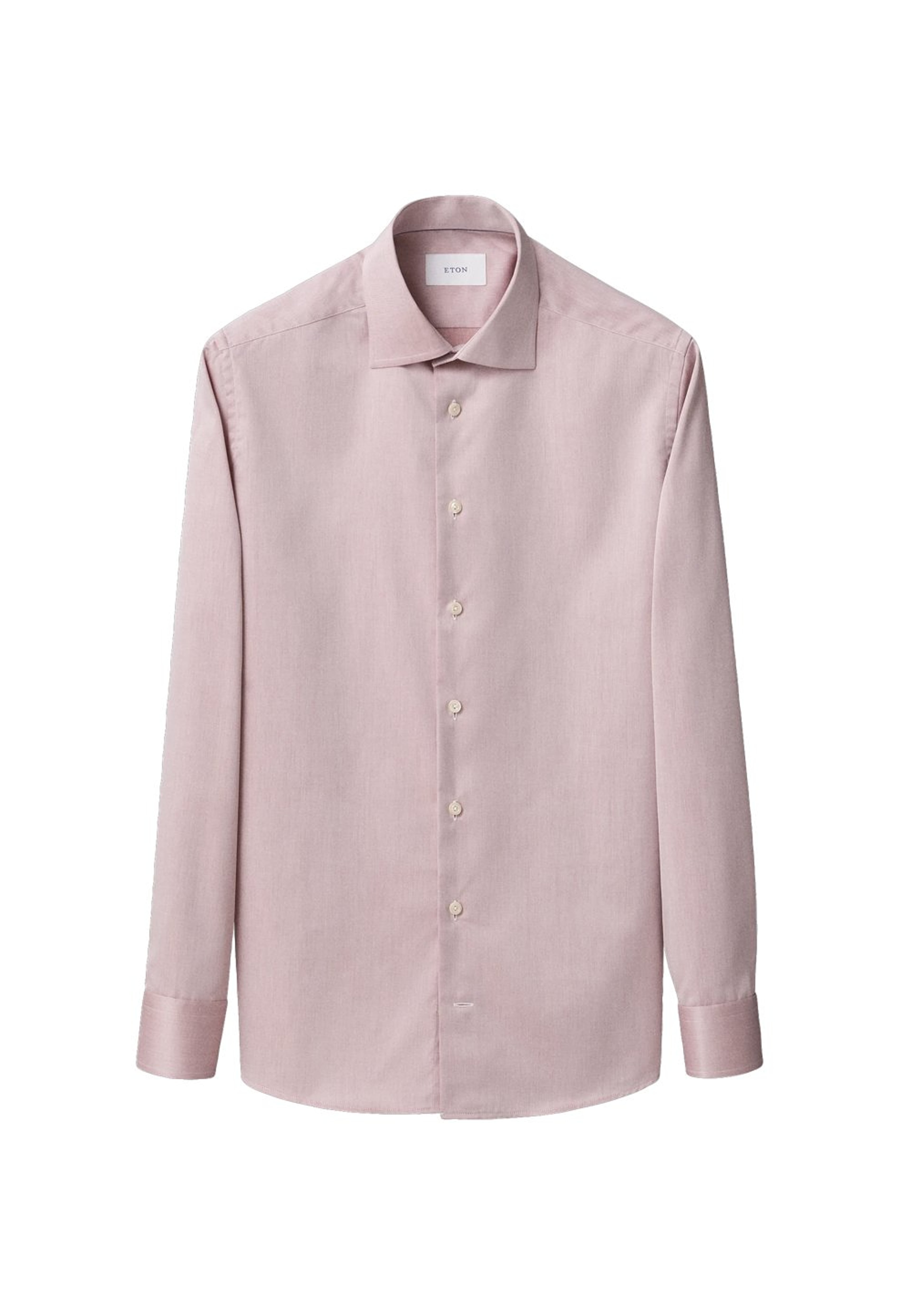 Signature Twill-skjorta Slim Fit, från Eton, i färgen orange. Klicka för att öppna bilden i stort format