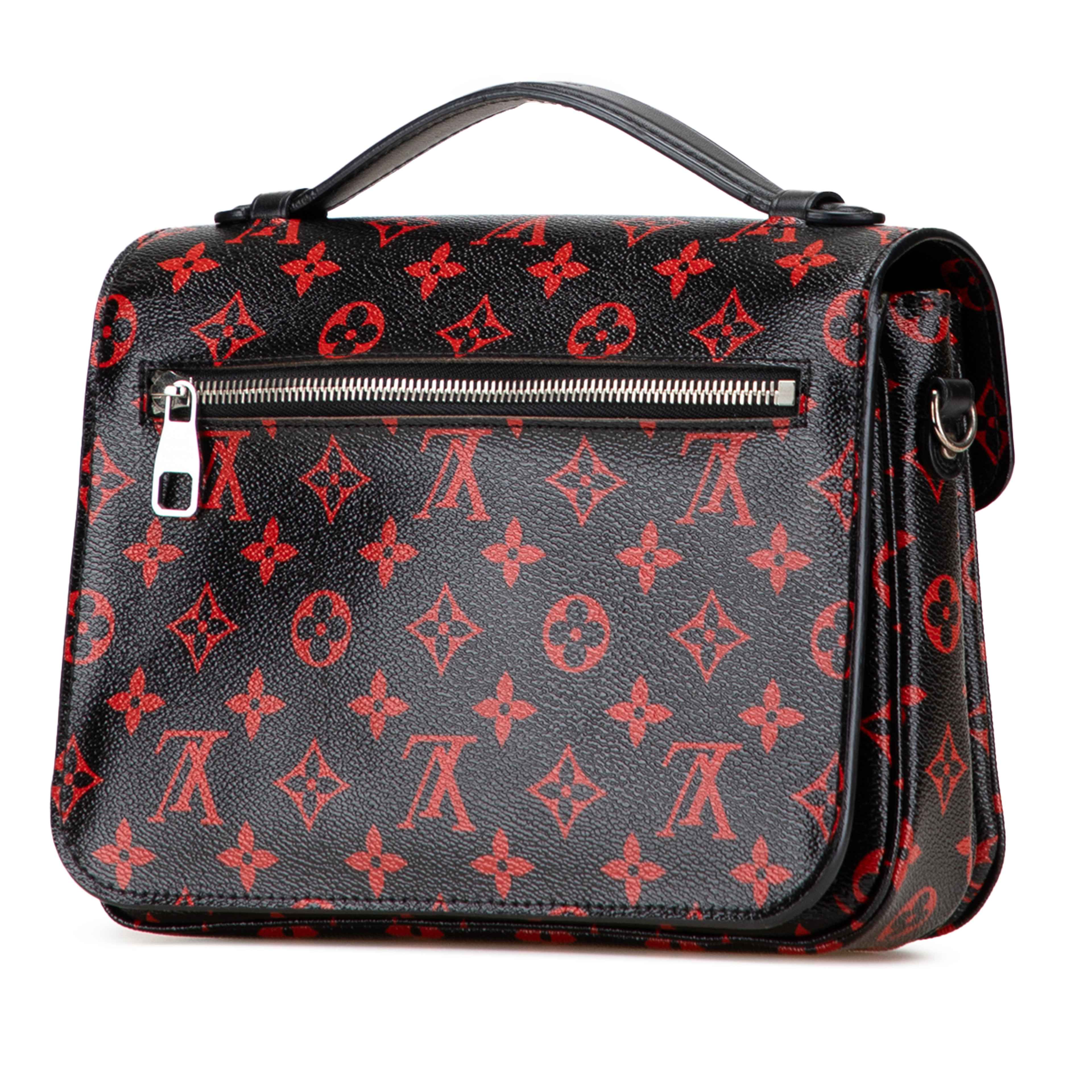 Louis Vuitton Monogram Infrarouge Pochette Metis, från Luxclusif, i färgen black. Klicka för att öppna bilden i stort format