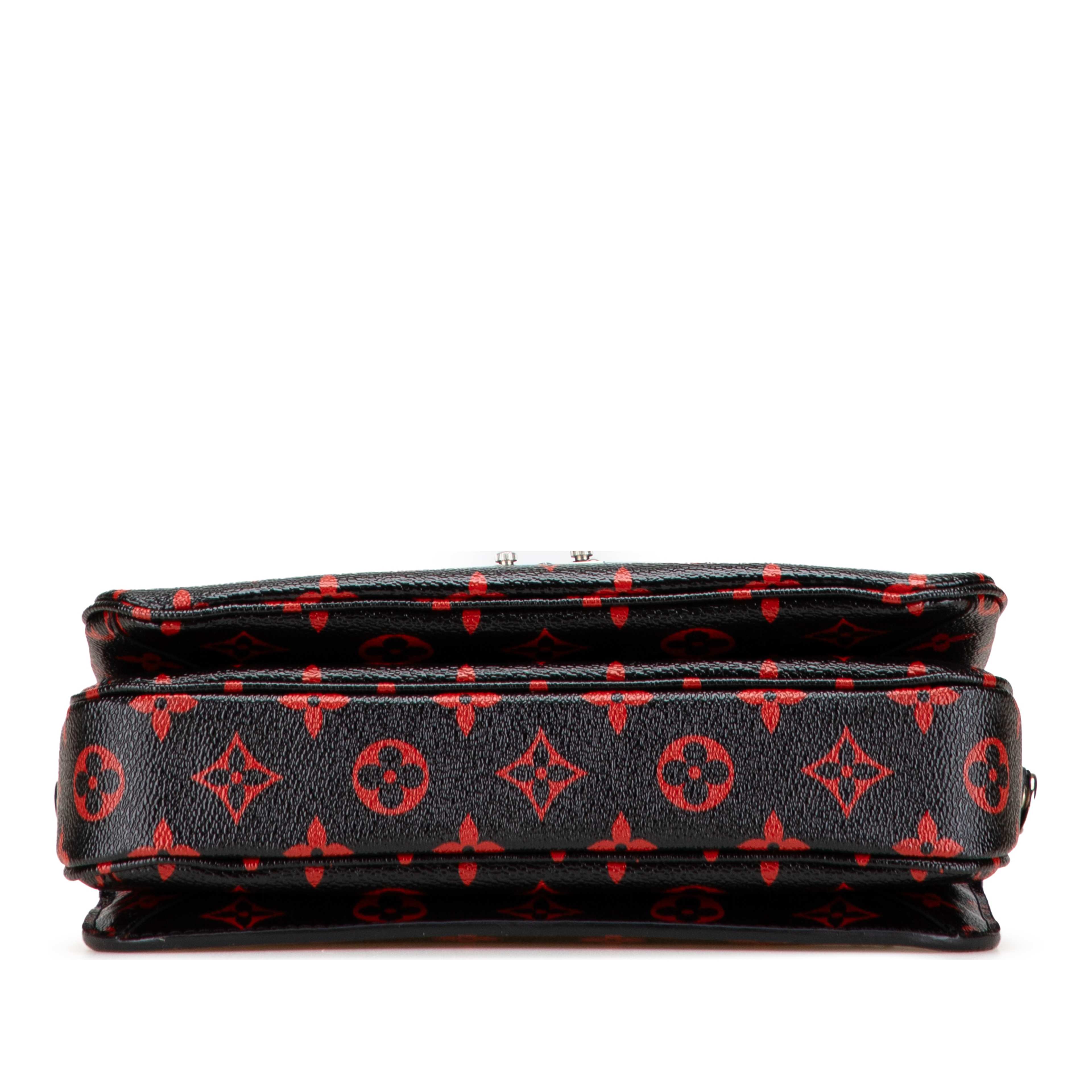 Louis Vuitton Monogram Infrarouge Pochette Metis, från Luxclusif, i färgen black. Klicka för att öppna bilden i stort format