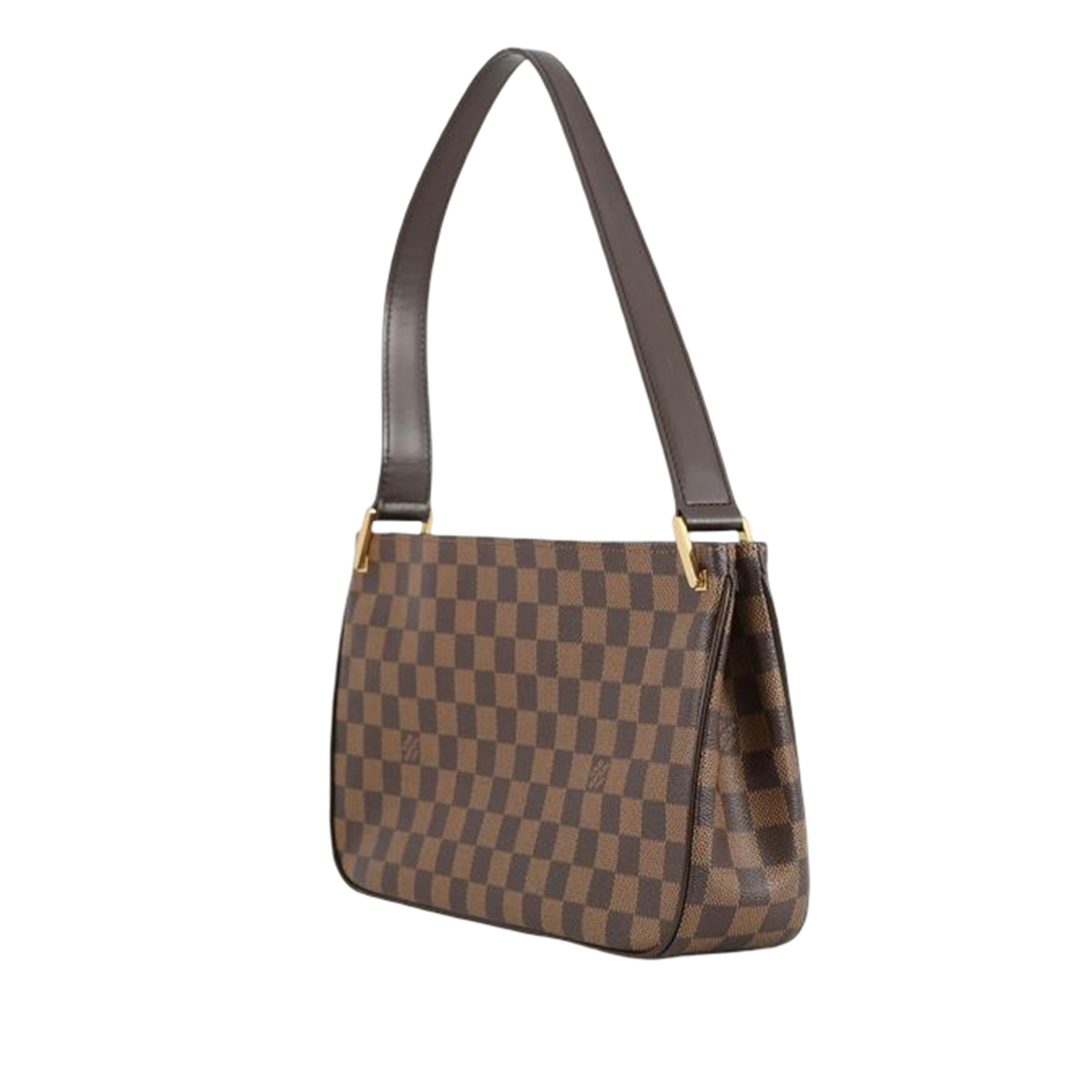 Louis Vuitton Damier Ebene Aubagne, från Luxclusif, i färgen brown. Klicka för att öppna bilden i stort format