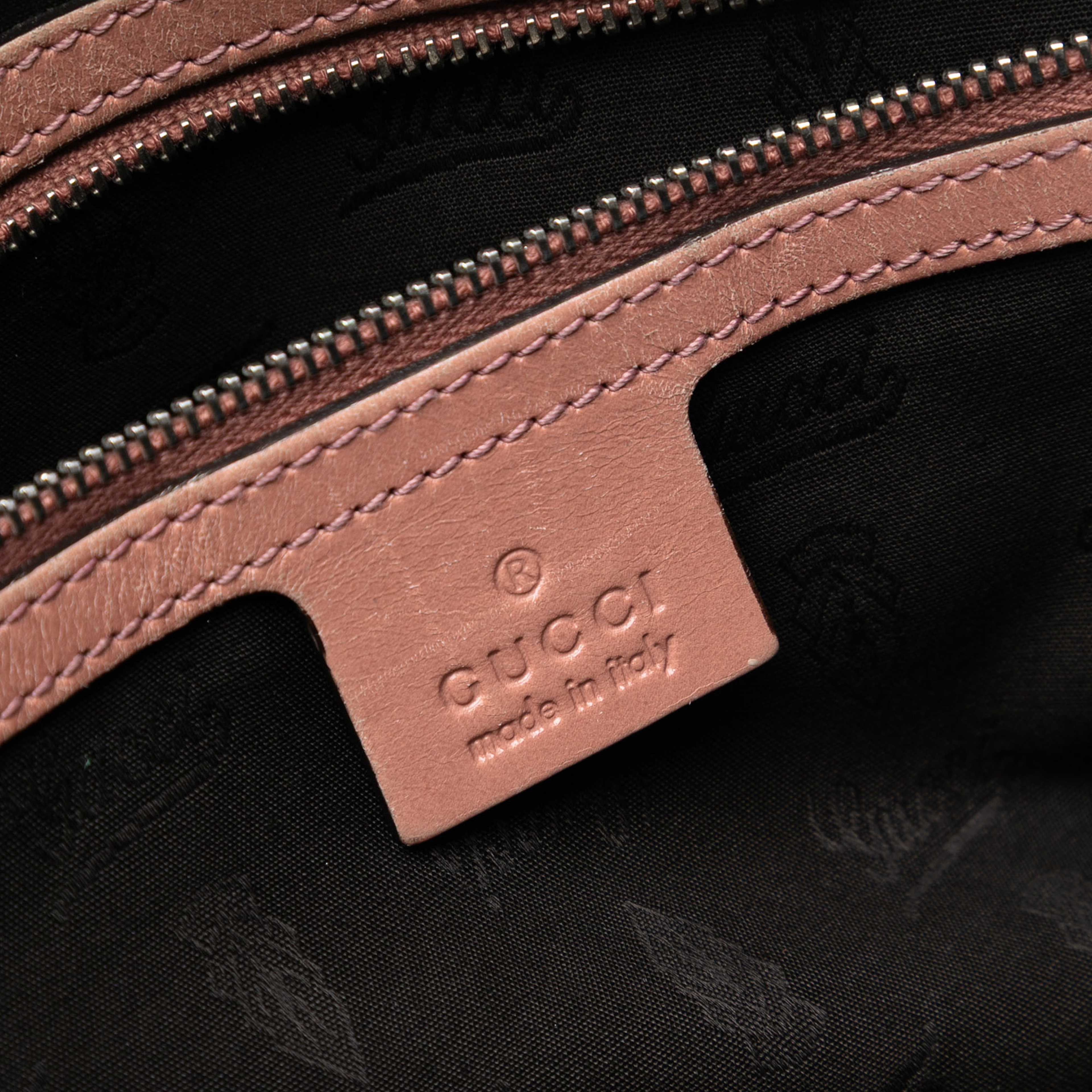 Gucci Gg Canvas Twins Tote, från Luxclusif, i färgen beige. Klicka för att öppna bilden i stort format