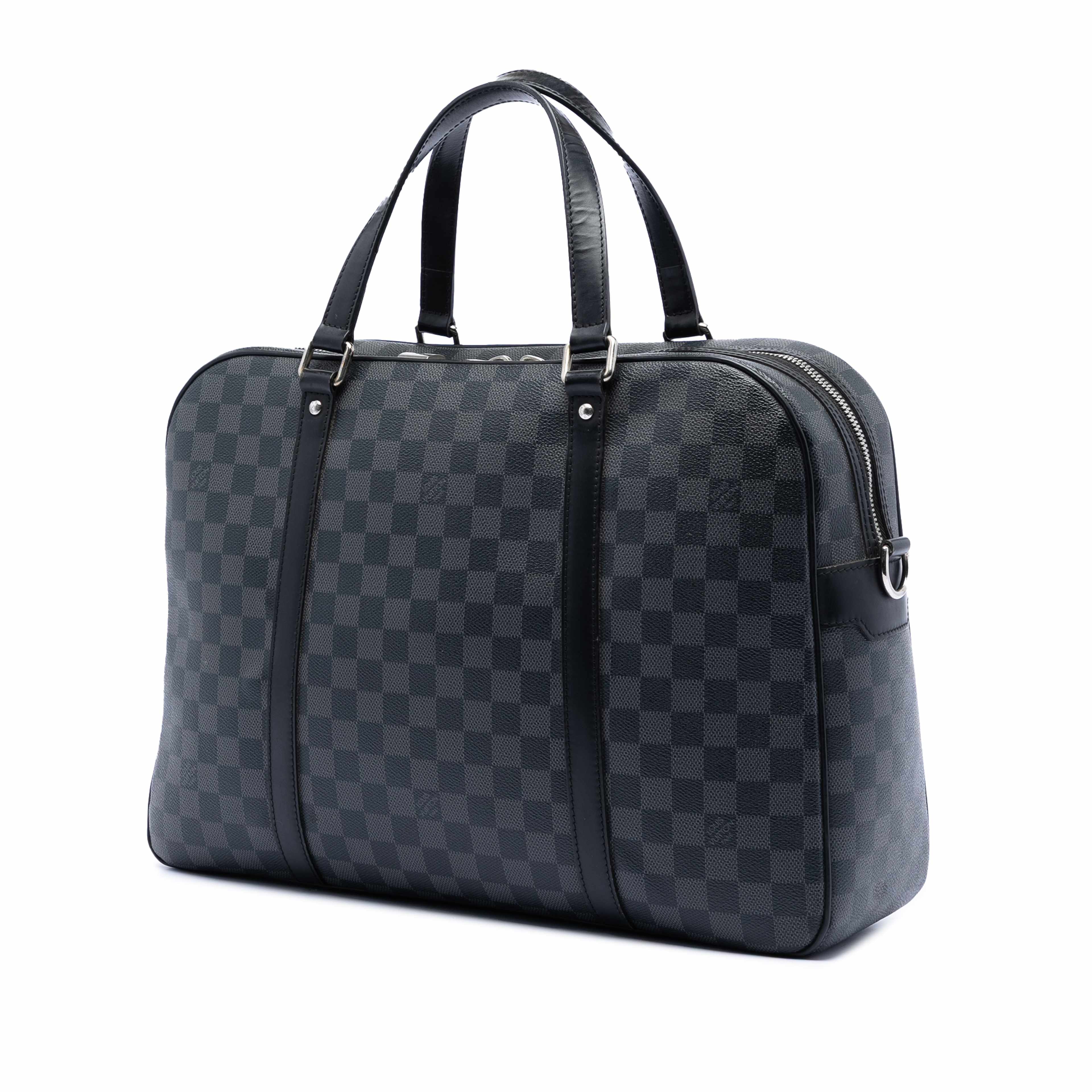 Louis Vuitton Damier Graphite Jorn, från Luxclusif, i färgen black. Klicka för att öppna bilden i stort format
