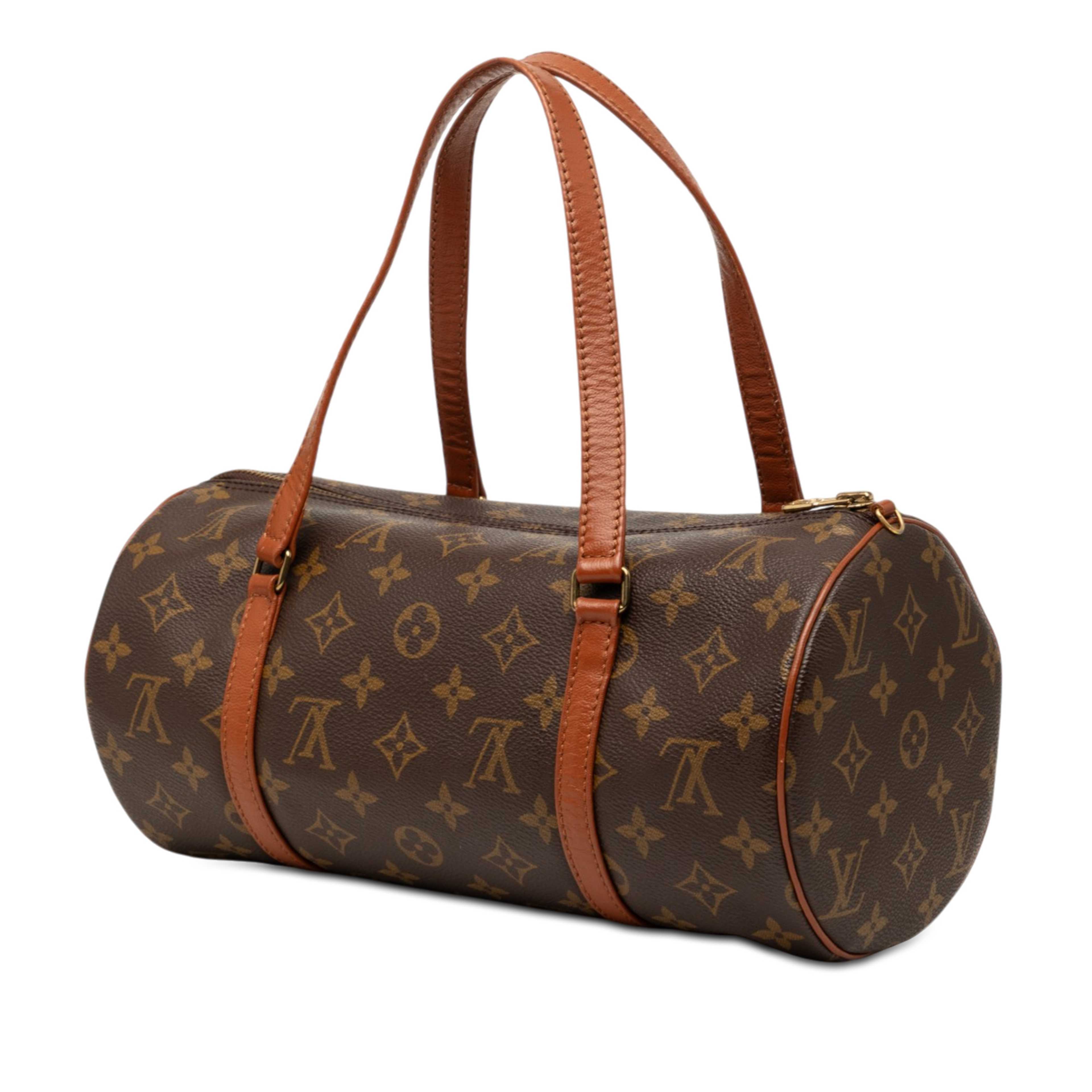 Louis Vuitton Monogram Papillon 30, från Luxclusif, i färgen brun. Klicka för att öppna bilden i stort format