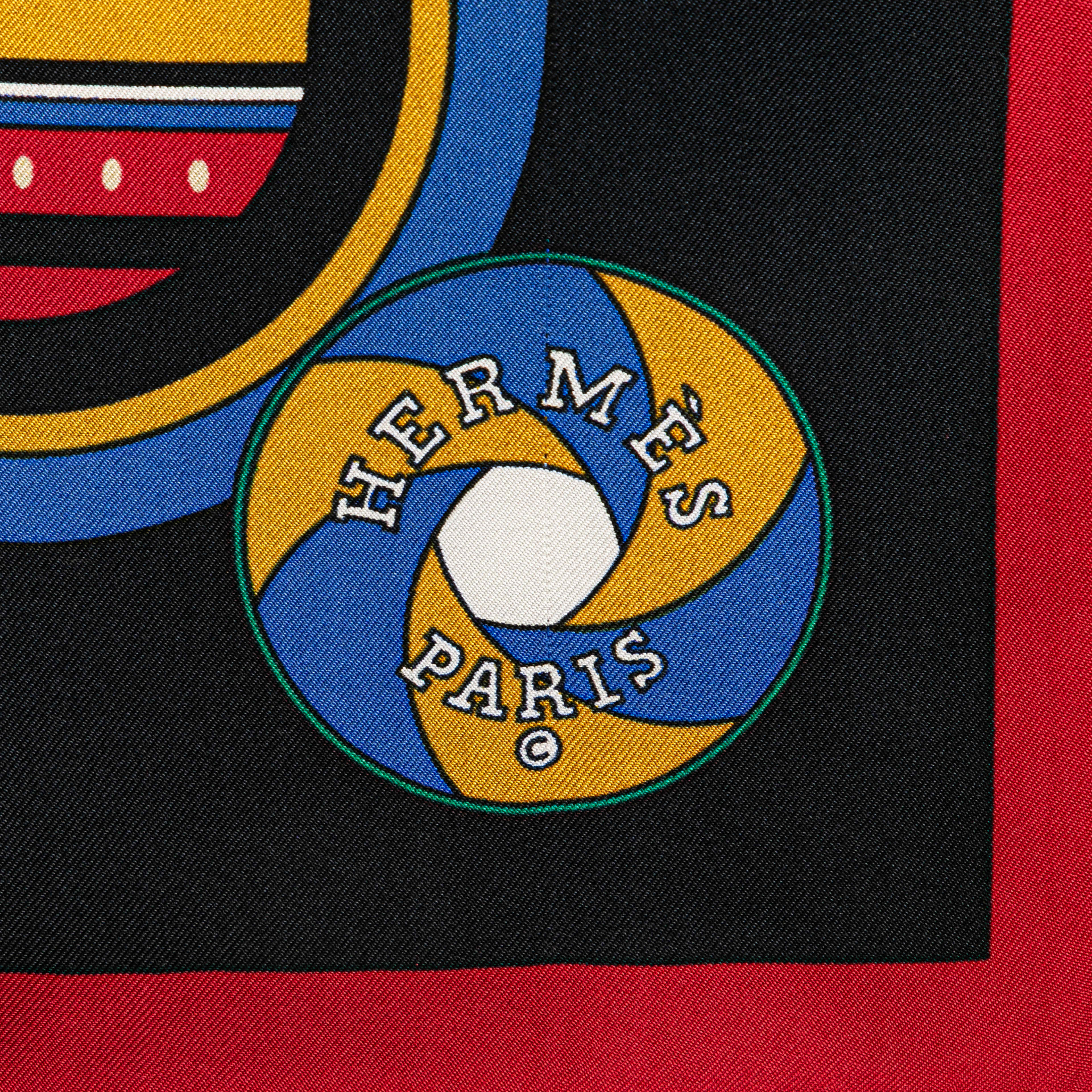 Hermès Sequences Silk Scarf