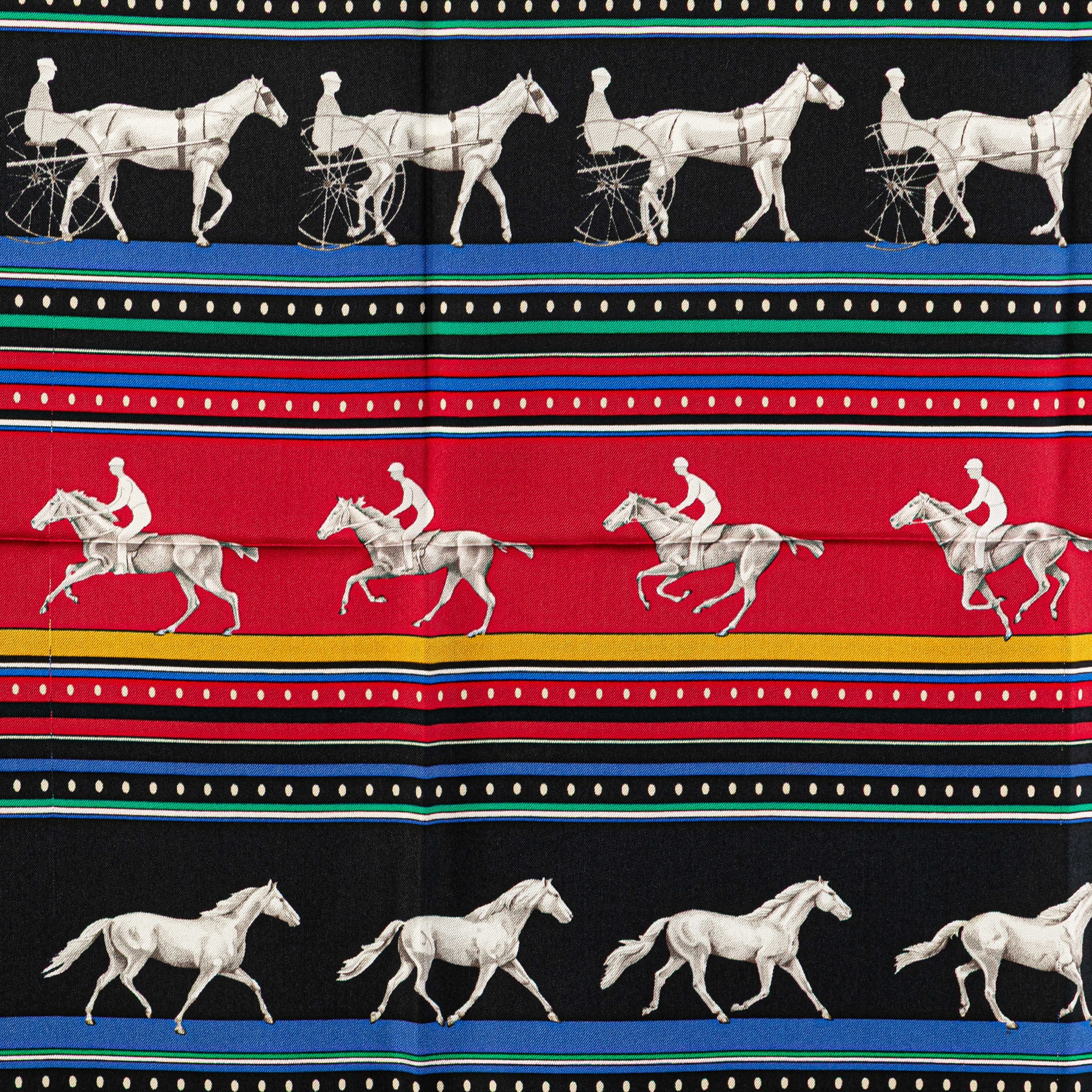 Hermès Sequences Silk Scarf
