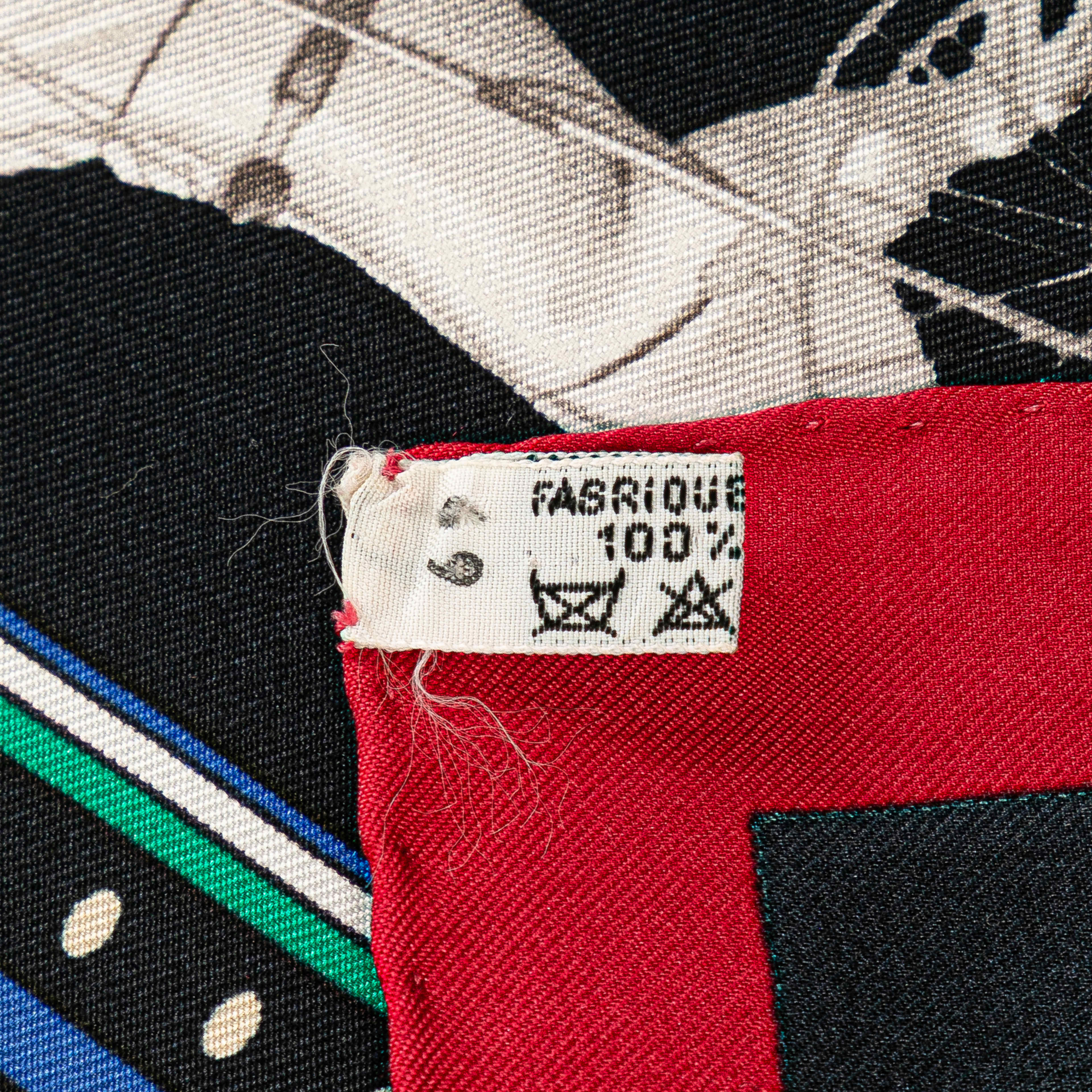 Hermès Sequences Silk Scarf