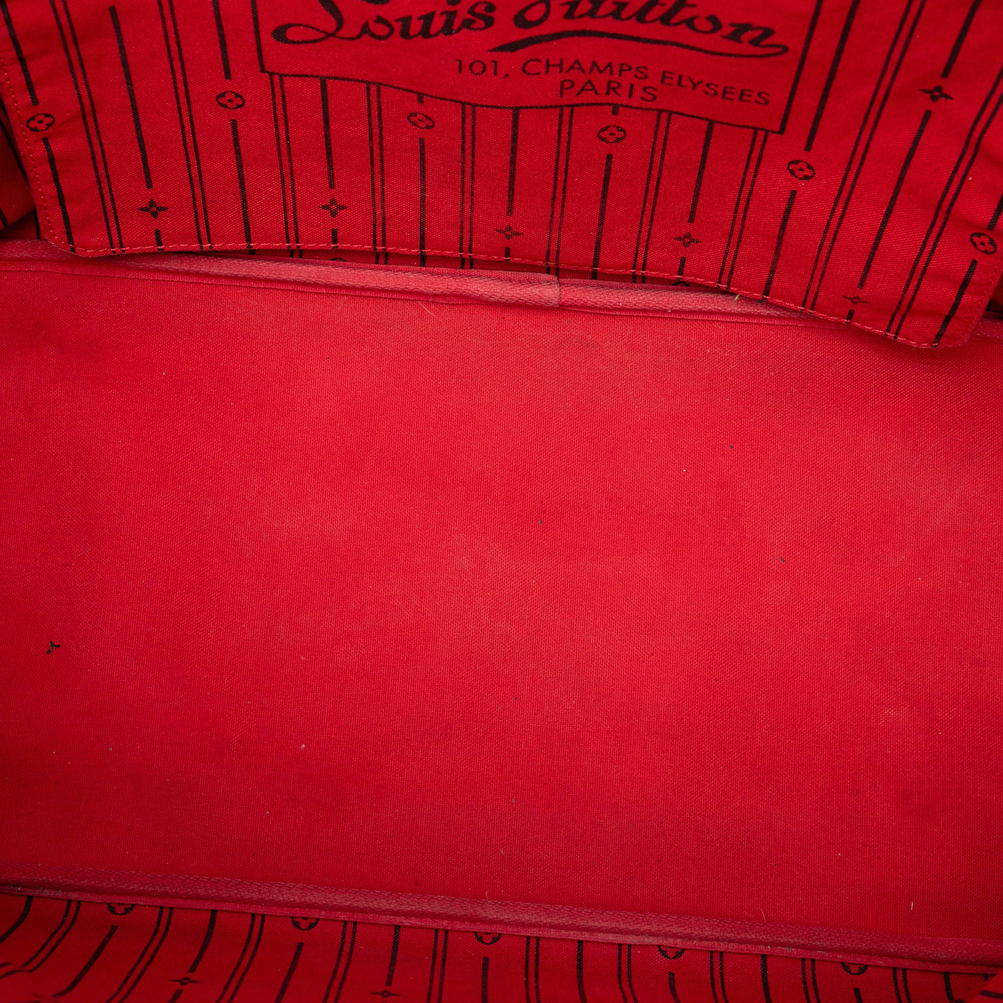 Louis Vuitton Damier Ebene Neverfull Gm, från Luxclusif, i färgen brown. Klicka för att öppna bilden i stort format