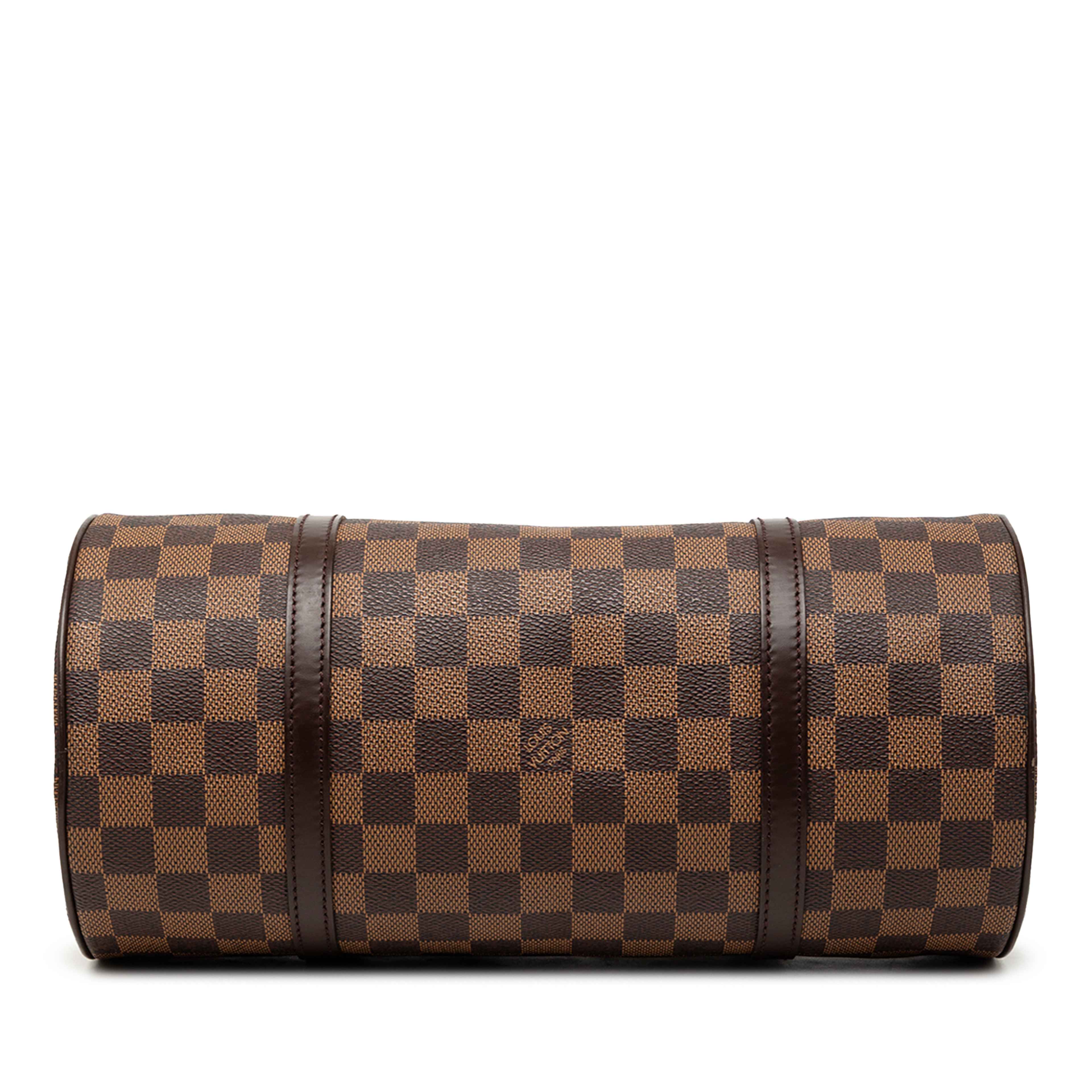 Louis Vuitton Damier Ebene Papillon 30, från Luxclusif, i färgen brun. Klicka för att öppna bilden i stort format