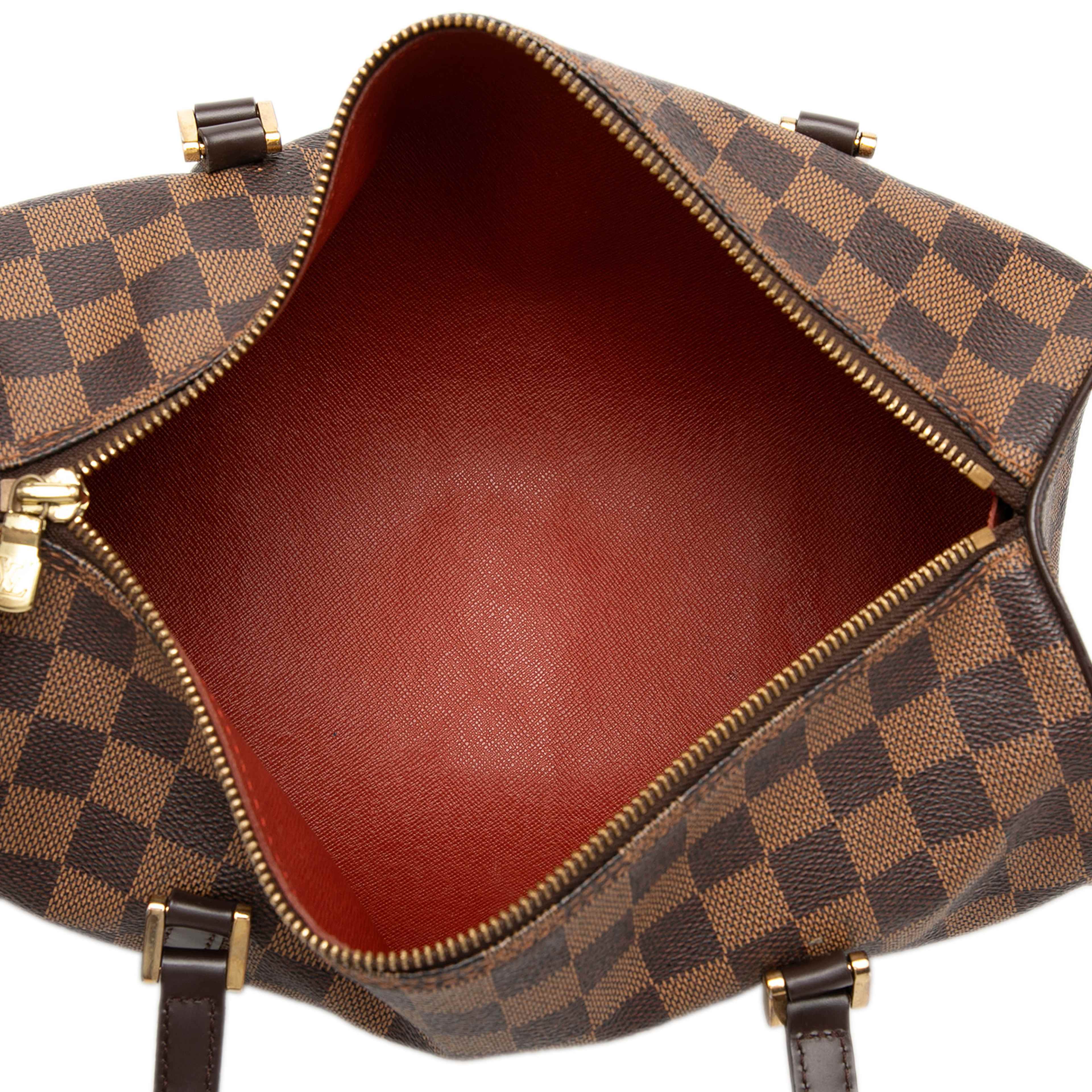 Louis Vuitton Damier Ebene Papillon 30, från Luxclusif, i färgen brown. Klicka för att öppna bilden i stort format