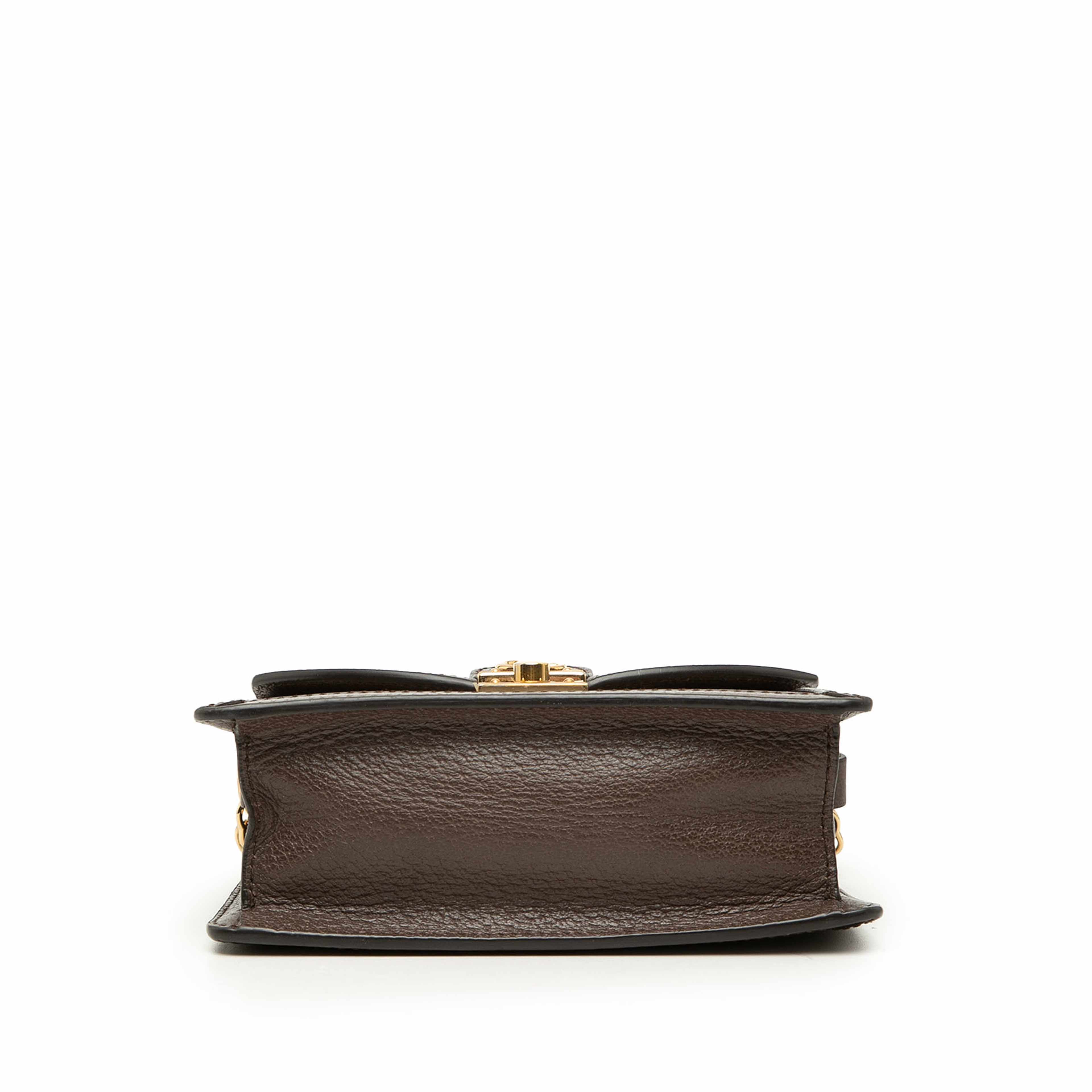 Gucci Small Gg Supreme Web Ophidia Top Handle Bag, från Luxclusif, i färgen beige. Klicka för att öppna bilden i stort format