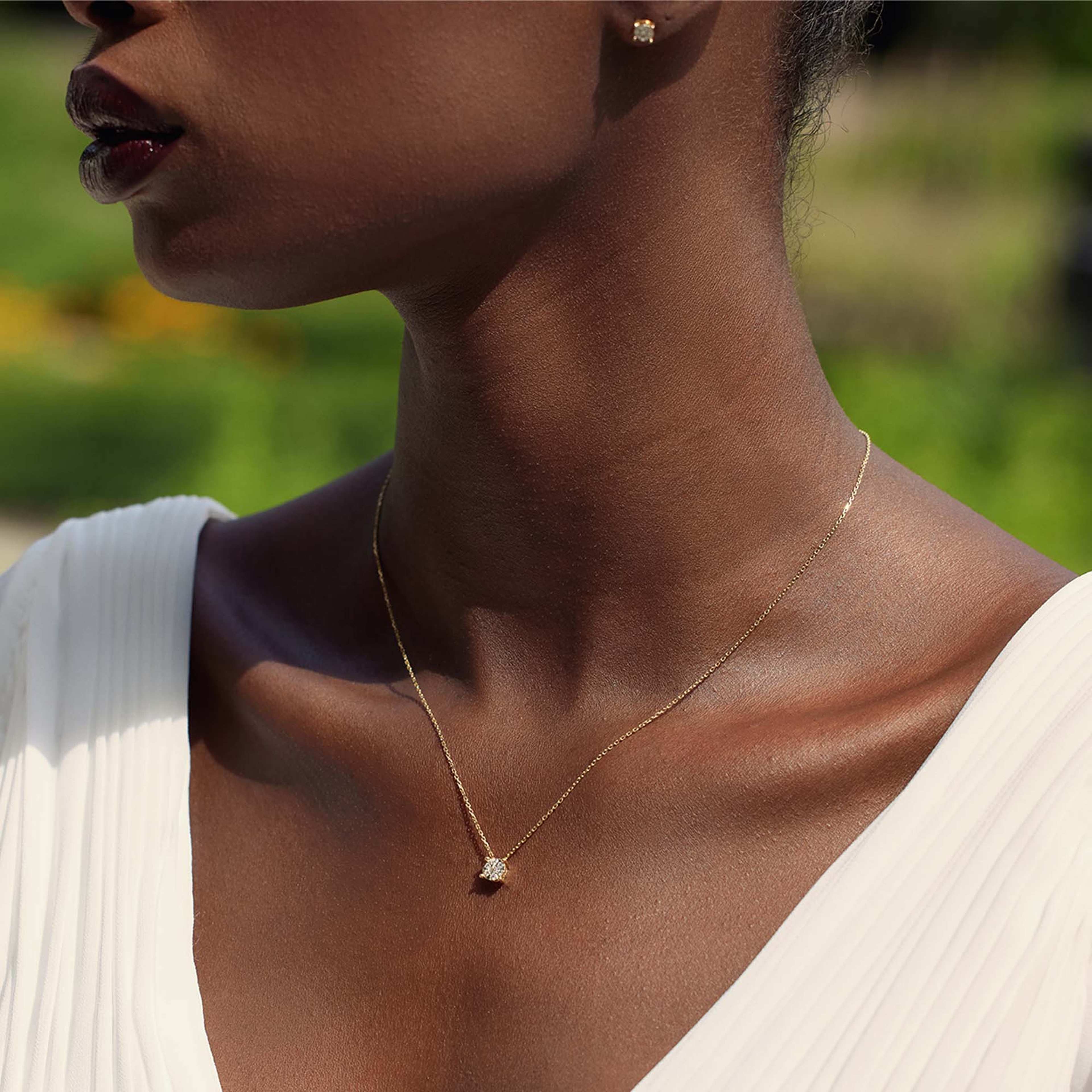De La Paix 14 Karat Guld Halsband