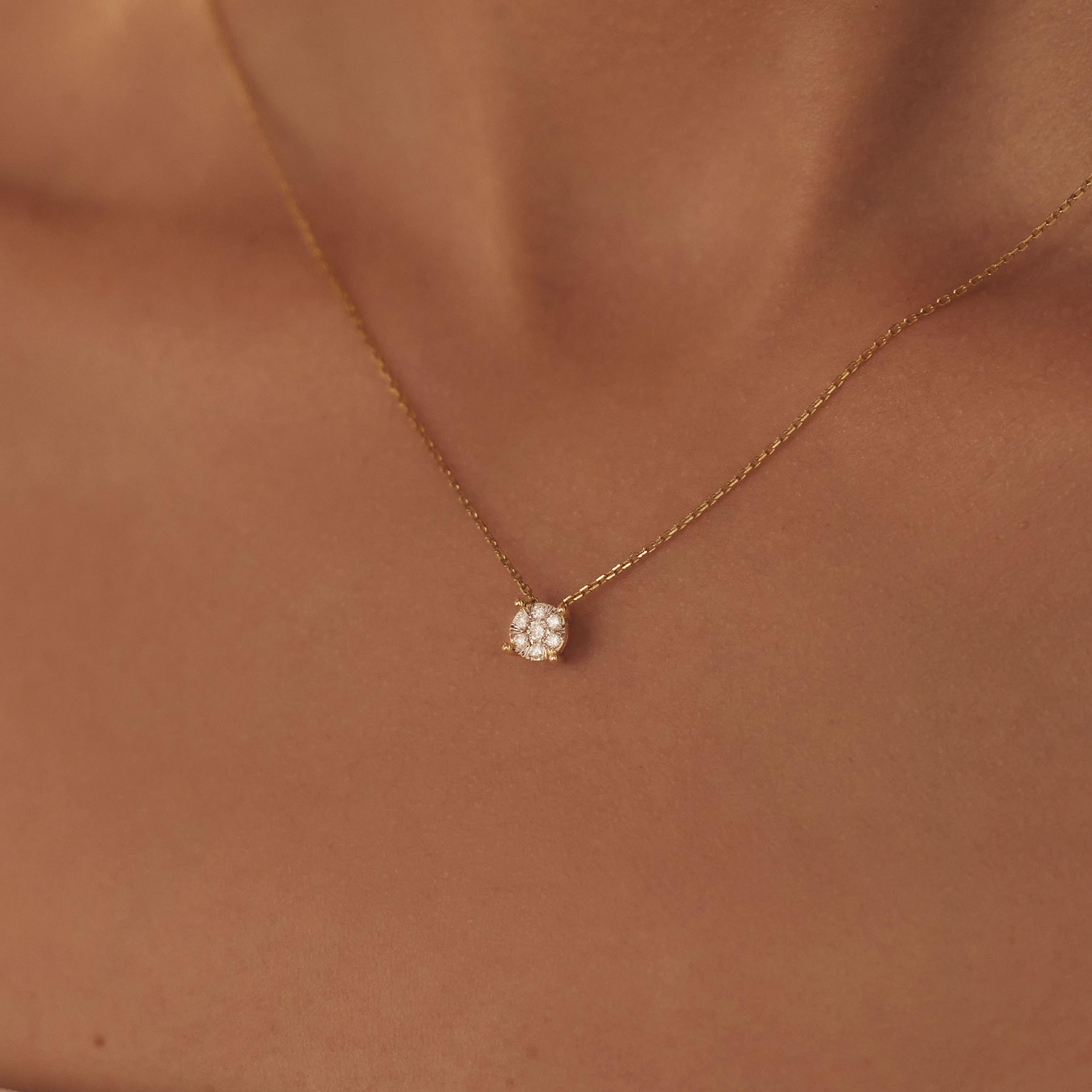 De La Paix 14 Karat Guld Halsband