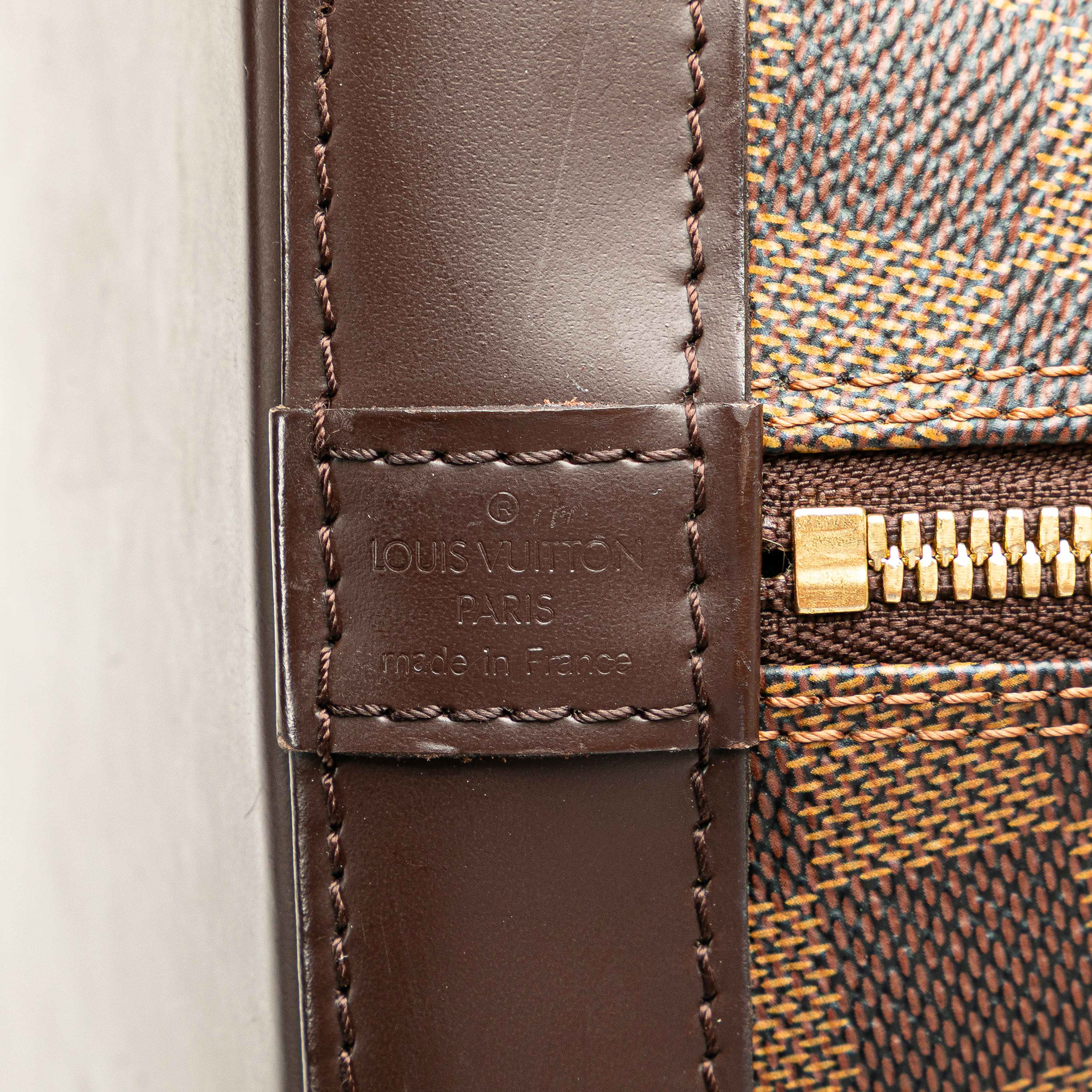 Louis Vuitton Damier Ebene Alma Pm