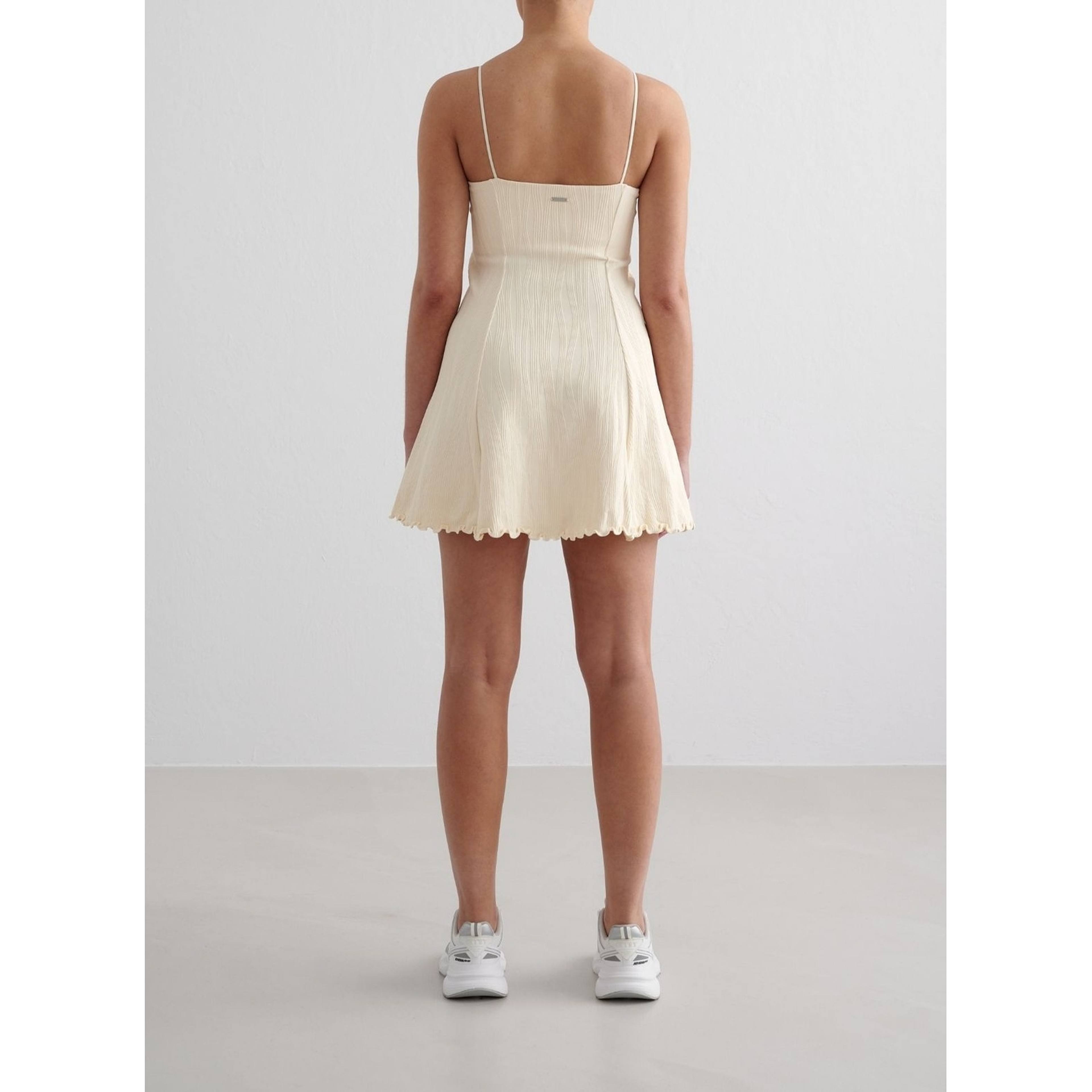 Almond White Tulip Dress