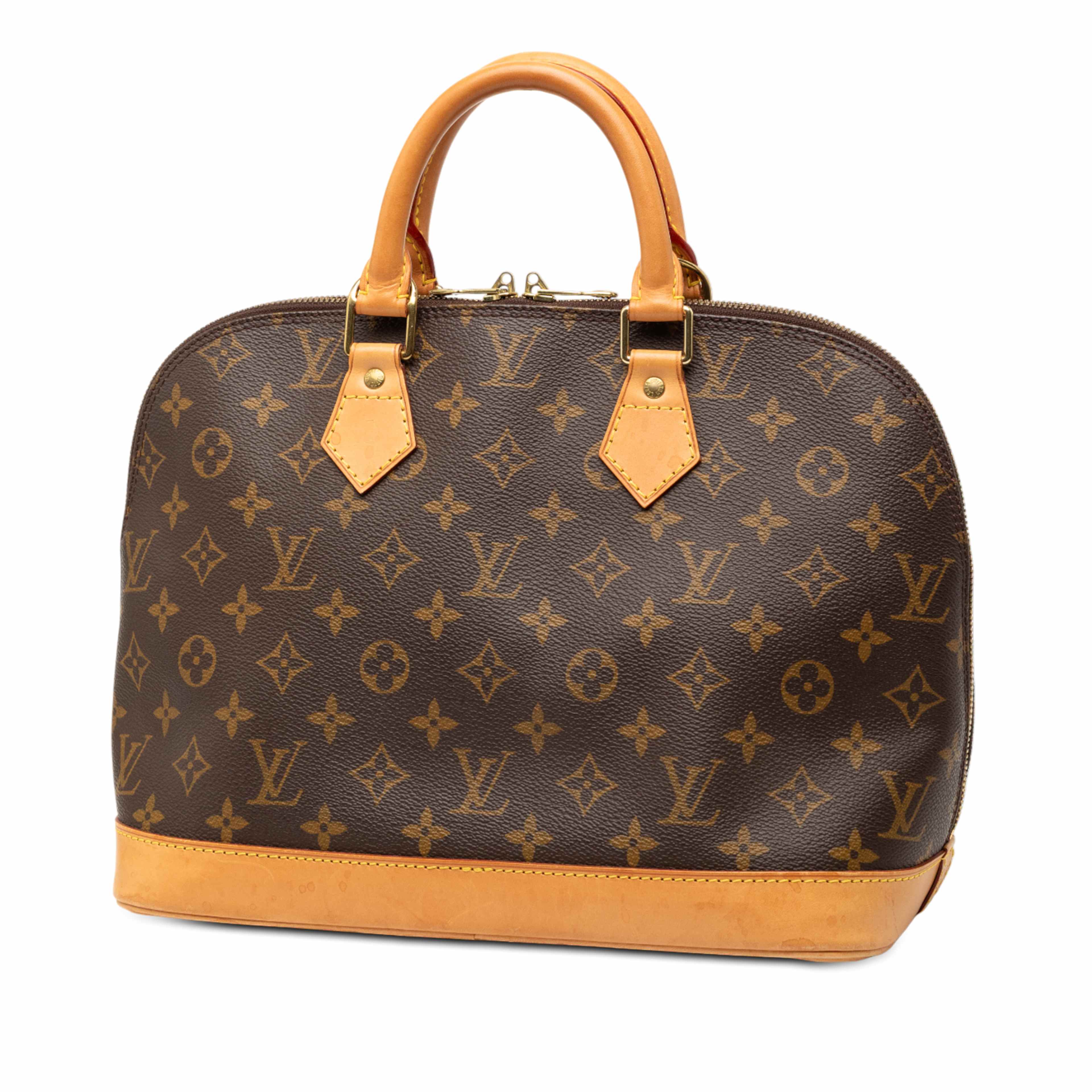 Louis Vuitton Monogram Alma Pm, från Luxclusif, i färgen brun. Klicka för att öppna bilden i stort format