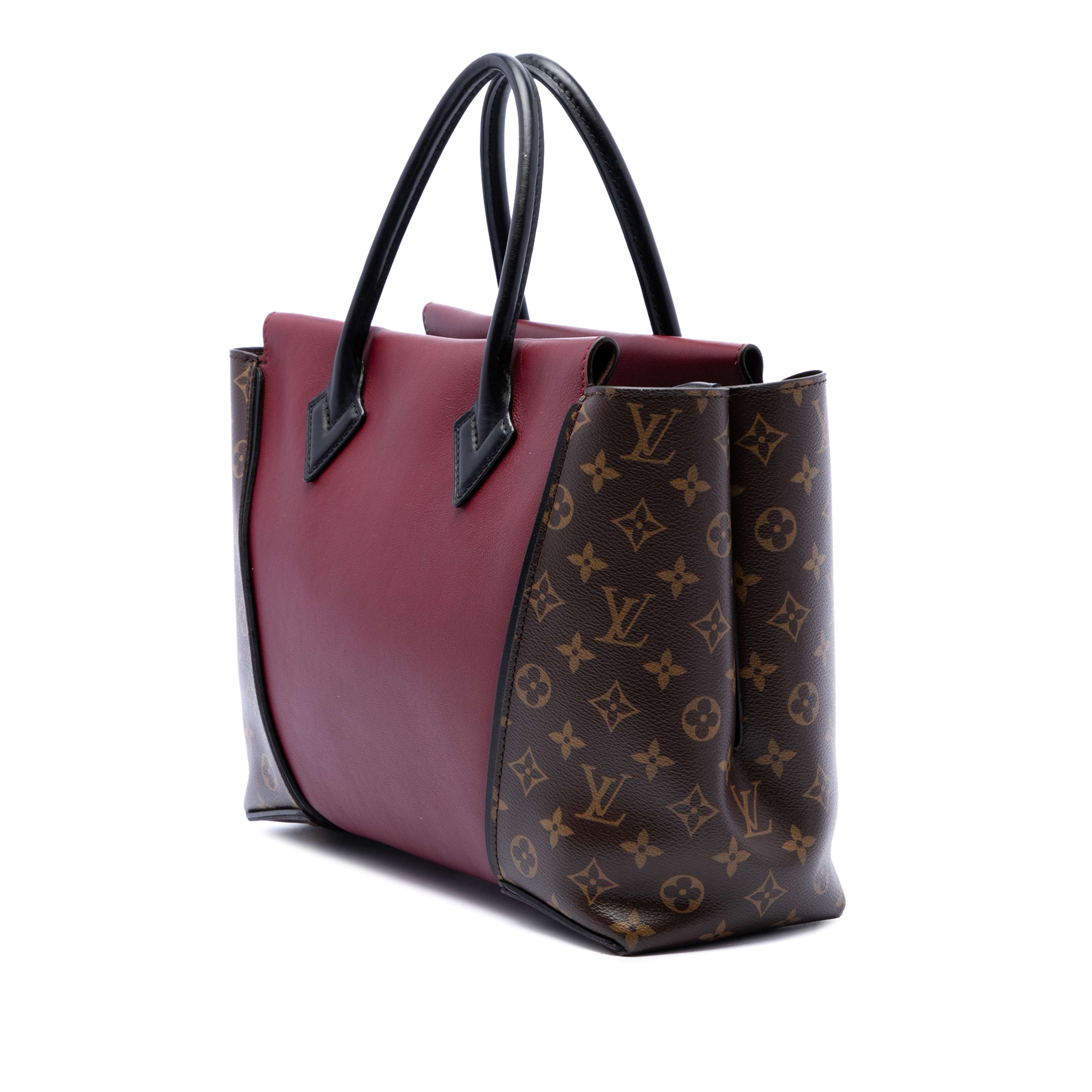 Louis Vuitton Monogram W Pm Tote, från Luxclusif, i färgen röd. Klicka för att öppna bilden i stort format