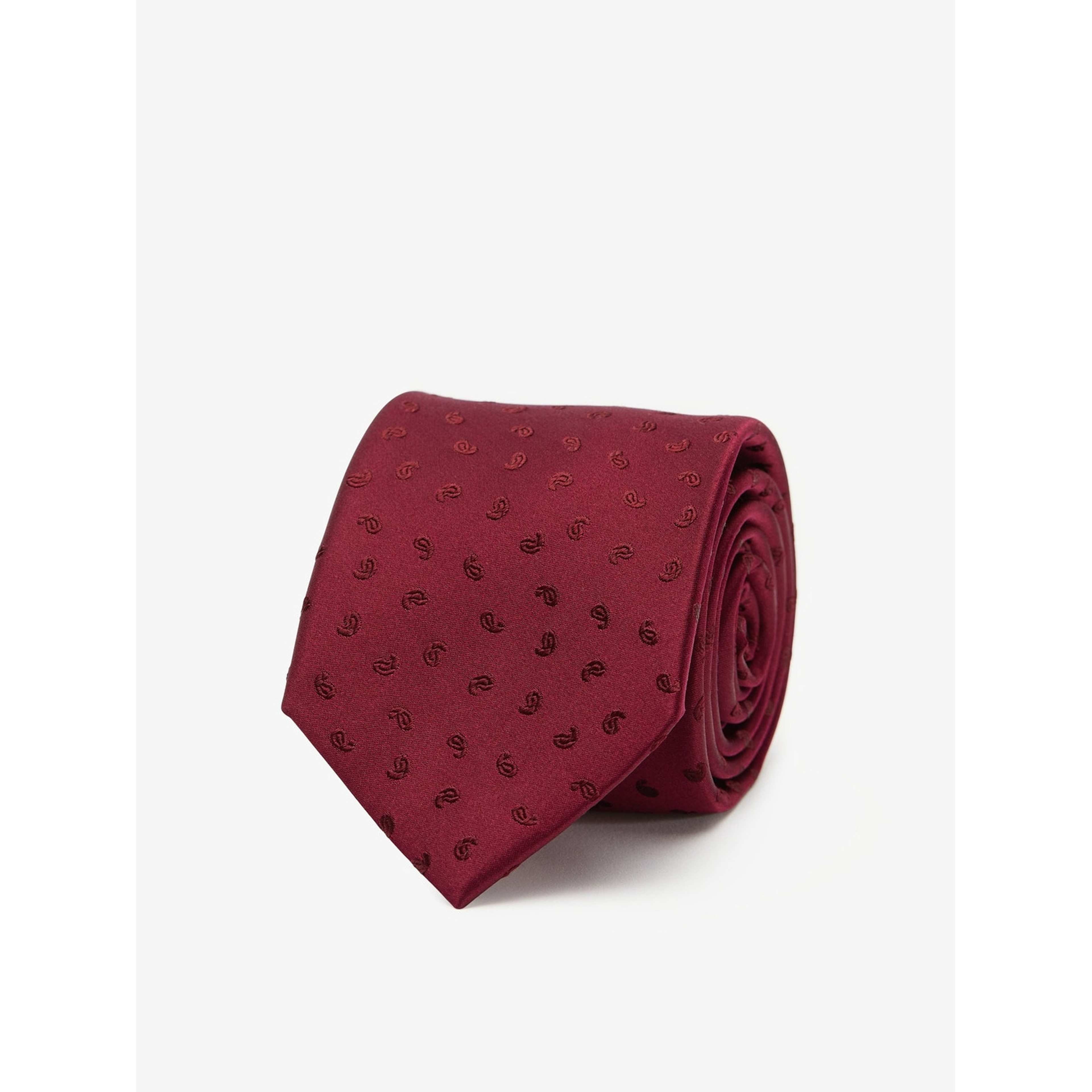 Tie Paisley, från John Henric, i färgen red.