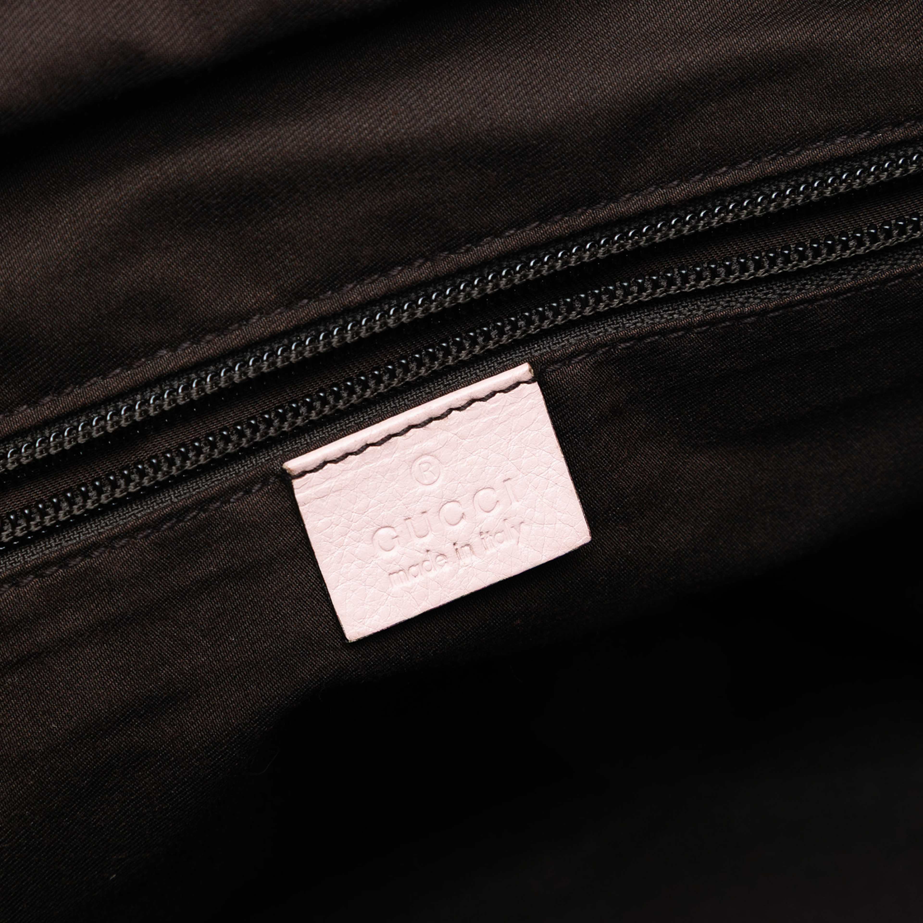 Gucci Gg Canvas Web Tote, från Luxclusif, i färgen beige. Klicka för att öppna bilden i stort format