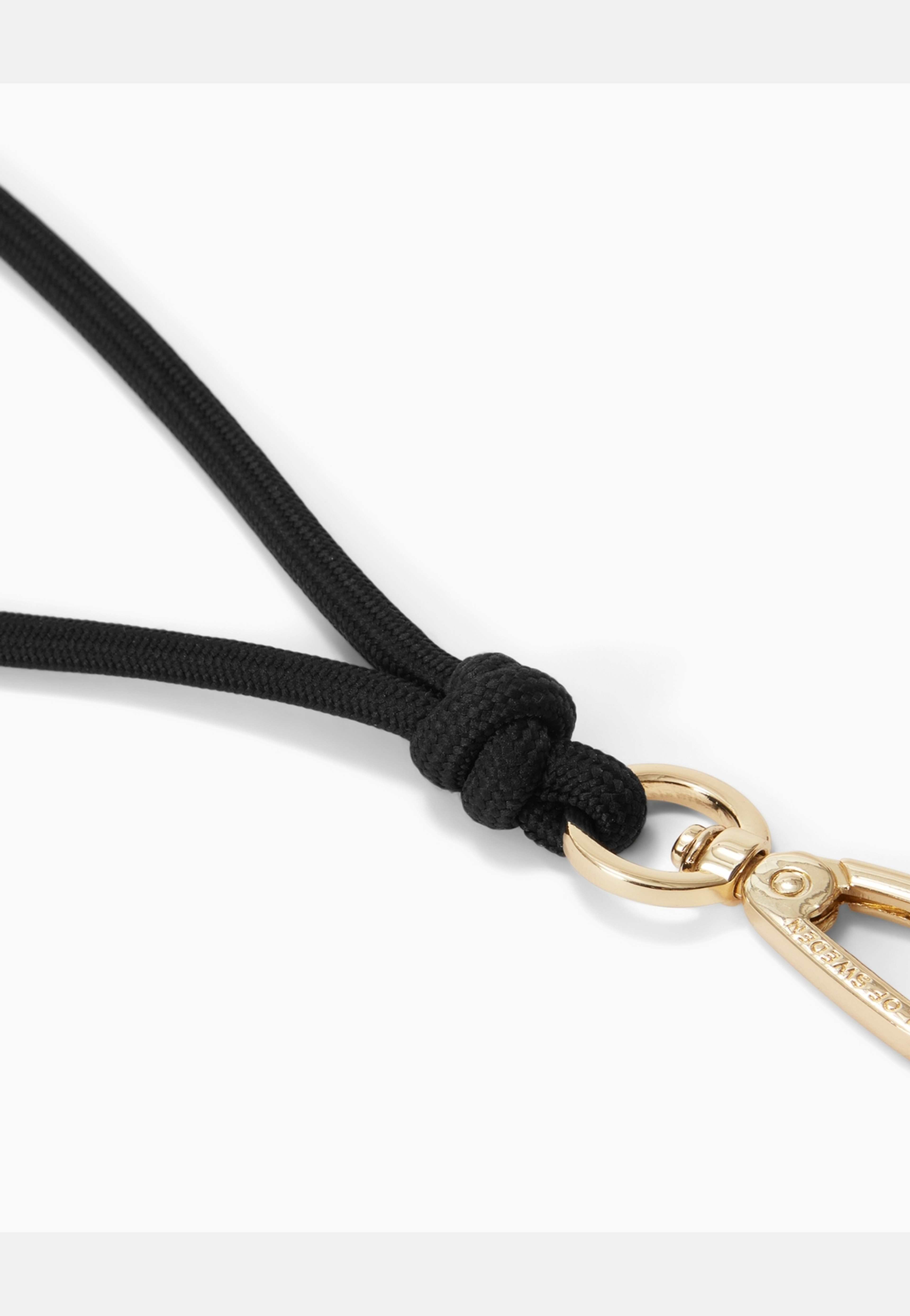 Cord Phone Wristlet Black
