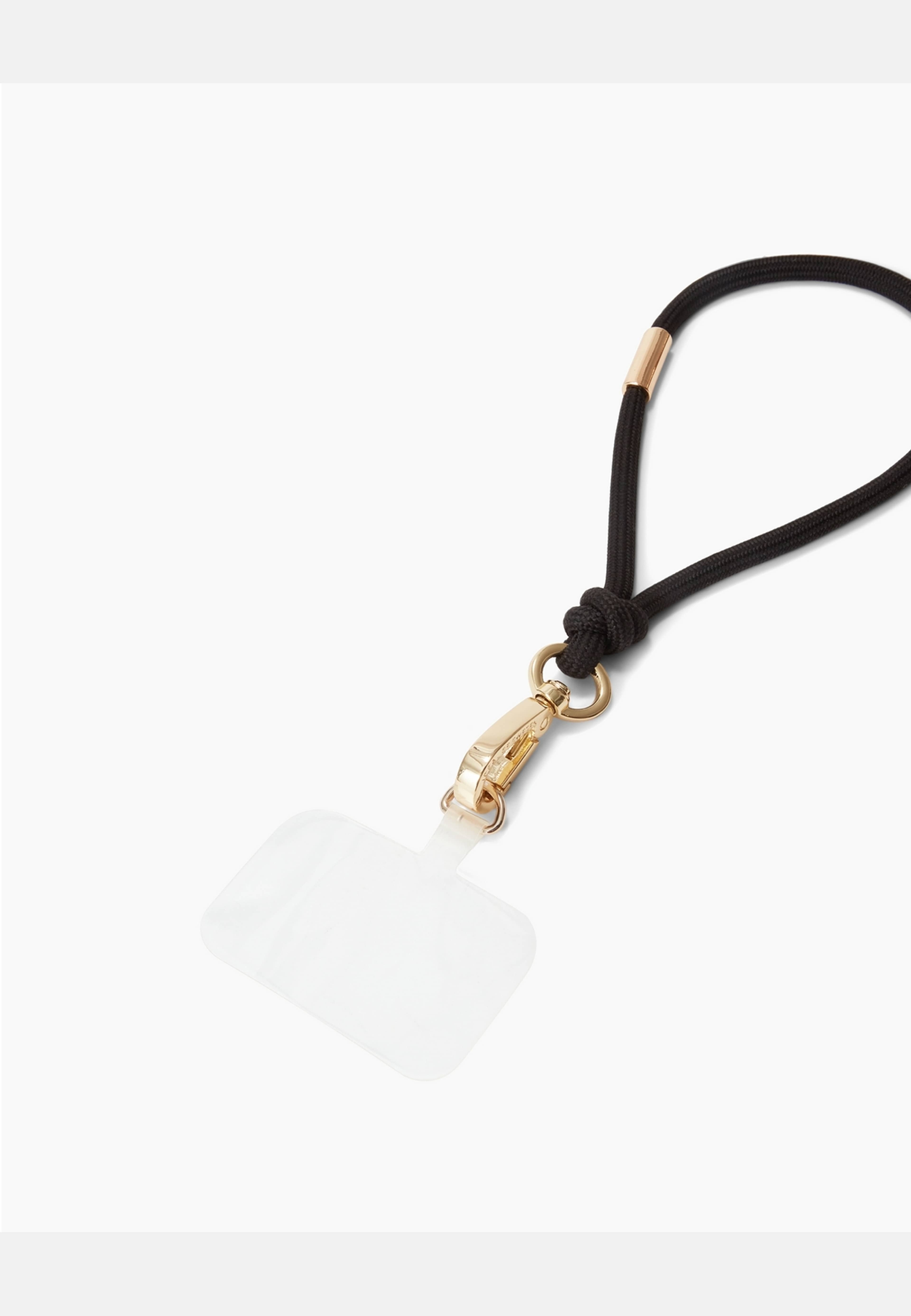 Cord Phone Wristlet Black