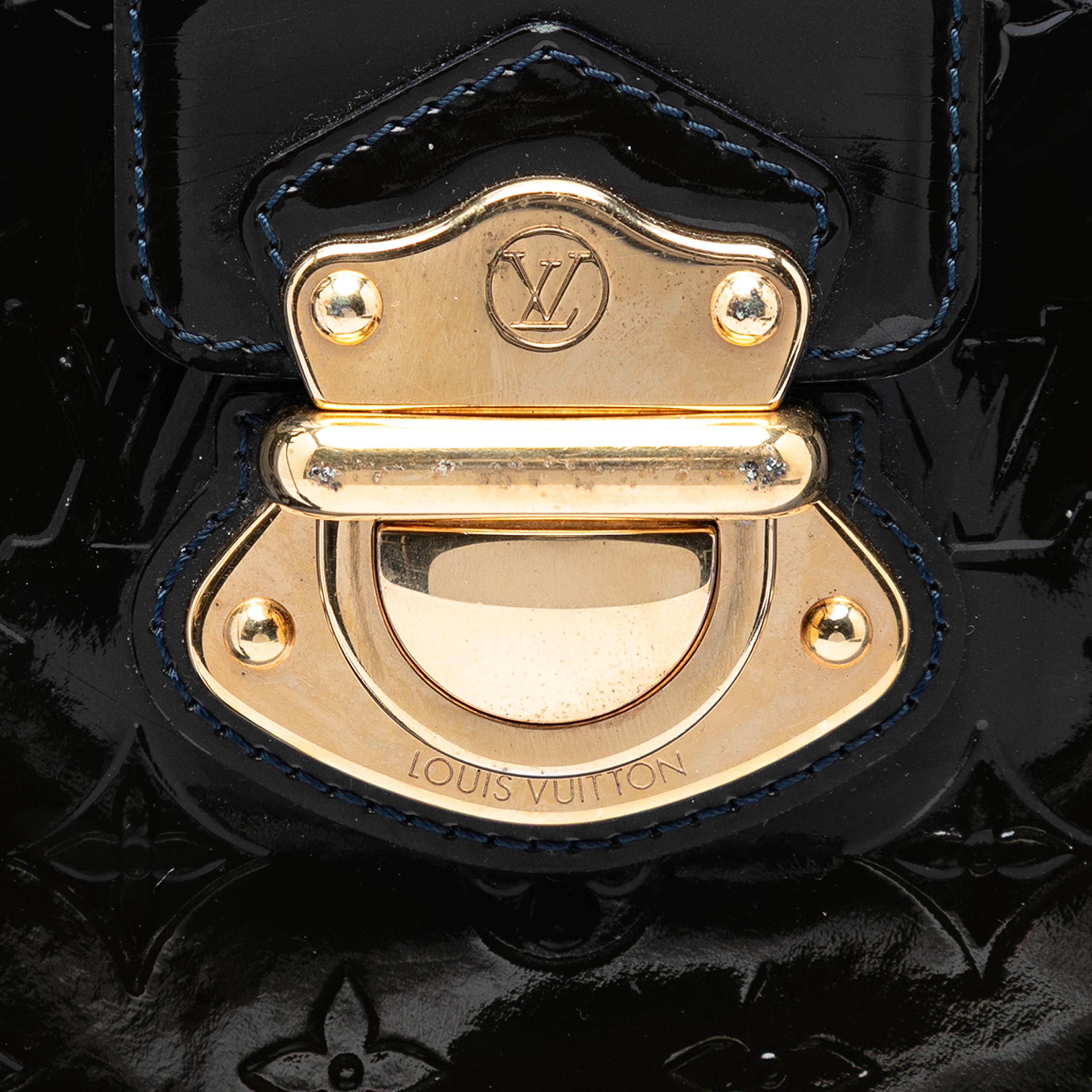 Louis Vuitton Monogram Vernis Melrose Avenue, från Luxclusif, i färgen svart. Klicka för att öppna bilden i stort format